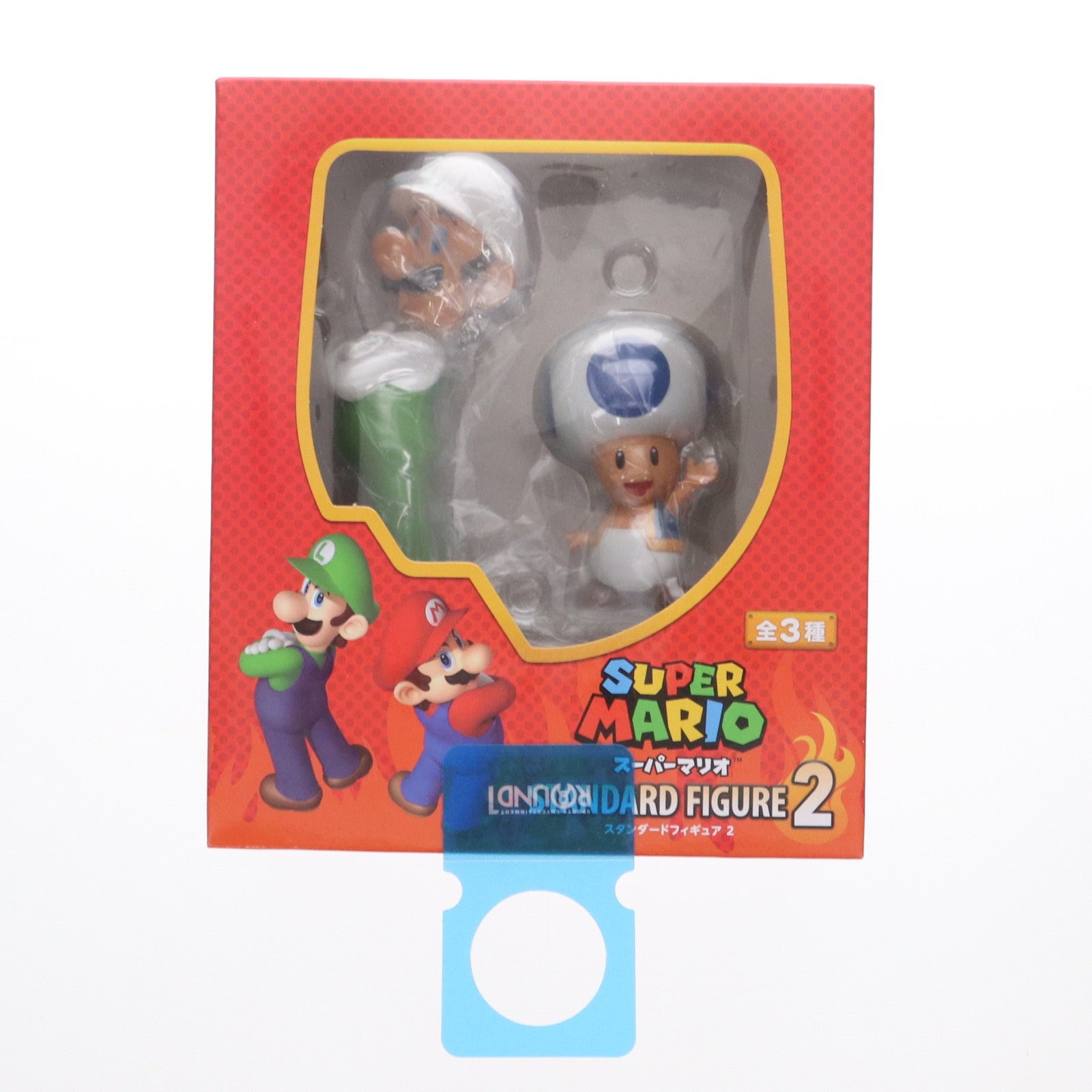 【中古即納】[FIG] ファイアルイージ&あおキノピオ スーパーマリオ スタンダードフィギュア2 プライズ 日本オート玩具(20250123)