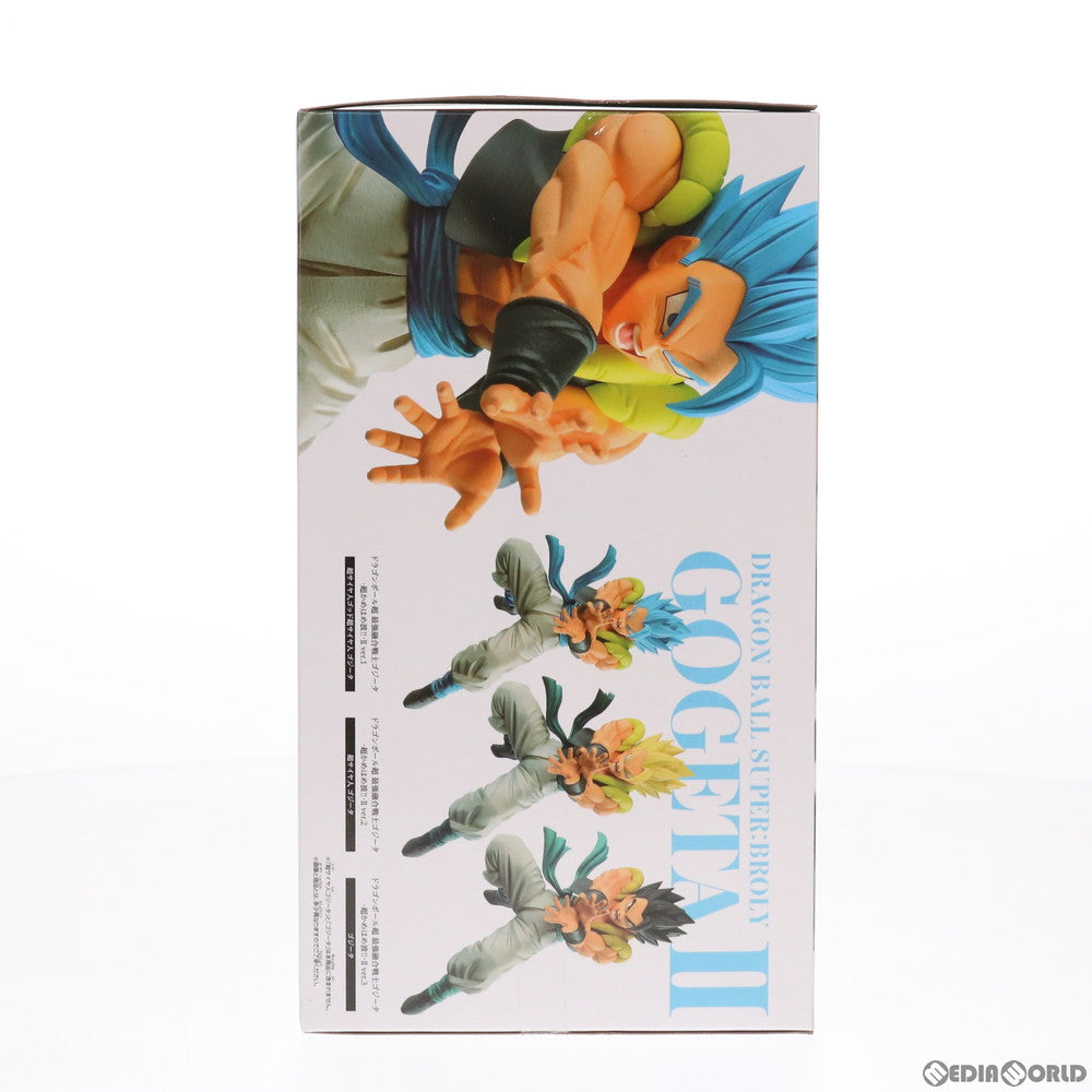 【中古即納】[FIG] ナムコ限定 超サイヤ人ゴッド超サイヤ人ゴジータ ドラゴンボール超(スーパー) ブロリー 最強融合戦士ゴジータ-超かめはめ波!!-II ver.1 フィギュア プライズ(82441) バンプレスト(20200905)