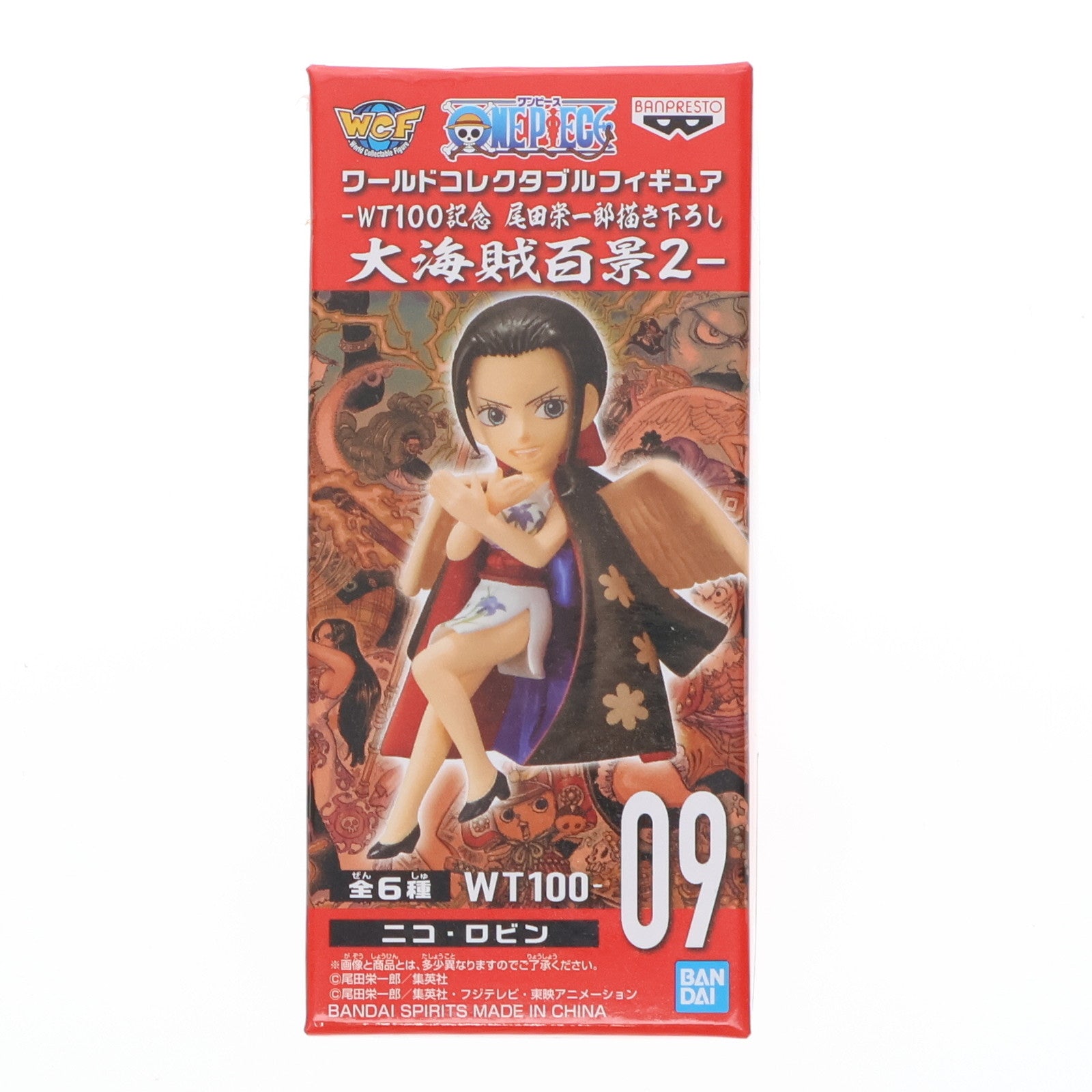 【中古即納】[FIG] ニコ・ロビン ワンピース ワールドコレクタブルフィギュア-WT100記念 尾田栄一郎描き下ろし 大海賊百景2- ONE PIECE プライズ(2545869) バンプレスト(20211120)