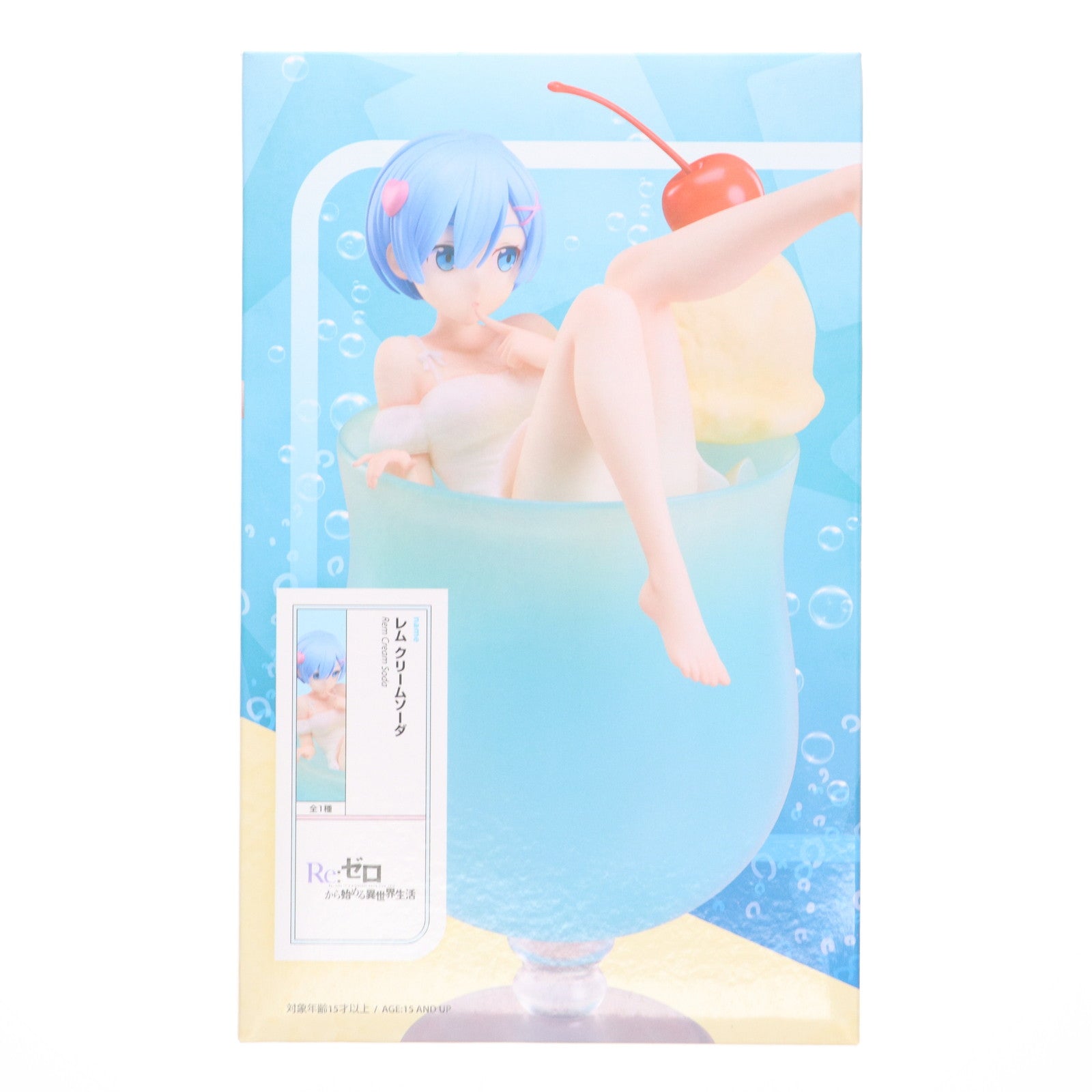 【中古即納】[FIG] レム クリームソーダ Re:ゼロから始める異世界生活 1/7 フィギュア プライズ エルココ(20250627)