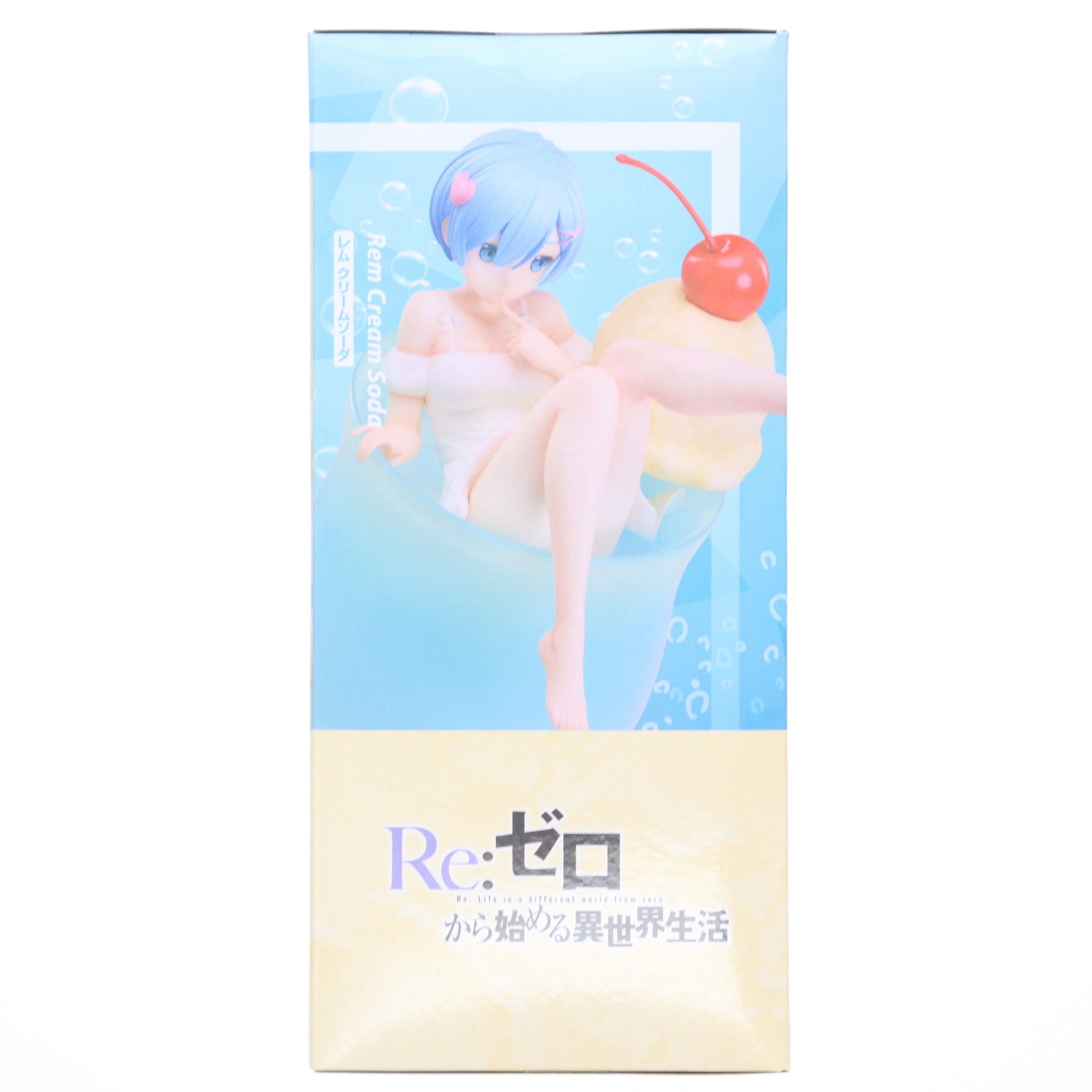 【中古即納】[FIG] レム クリームソーダ Re:ゼロから始める異世界生活 1/7 フィギュア プライズ エルココ(20250627)