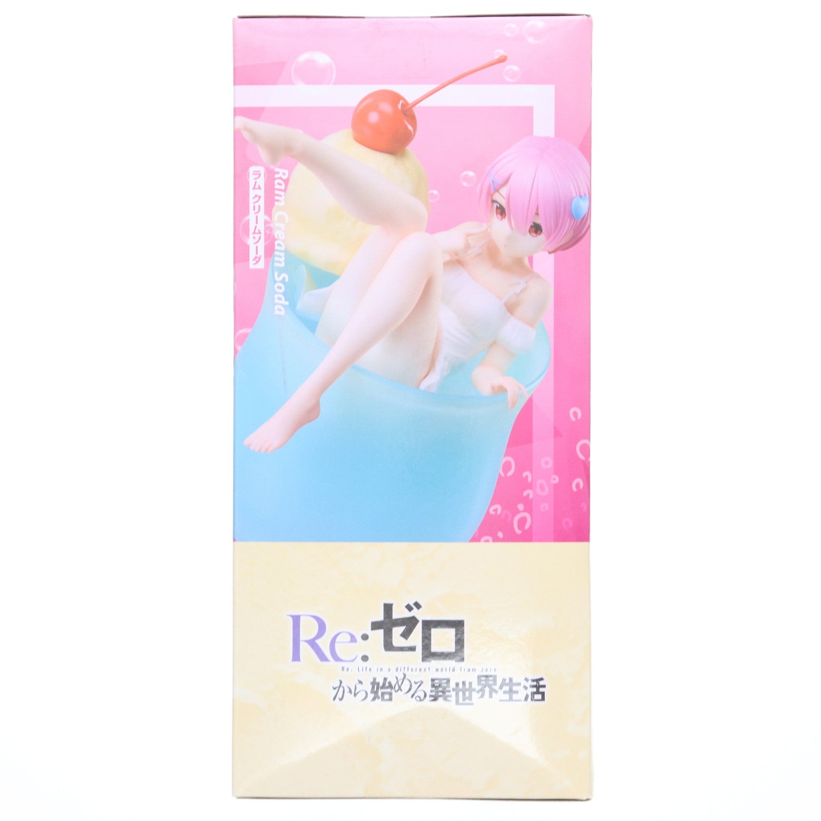 【中古即納】[FIG] ラム クリームソーダ Re:ゼロから始める異世界生活 1/7 フィギュア プライズ エルココ(20250627)