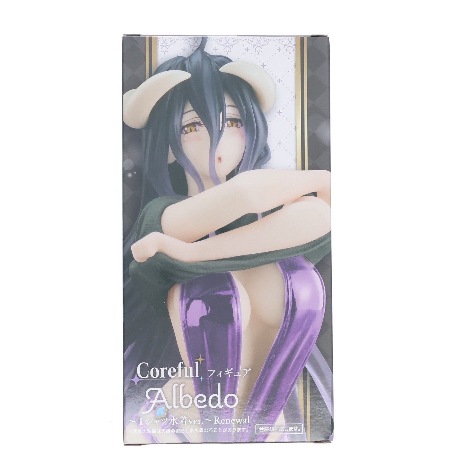 【中古即納】[FIG] アルベド オーバーロードIV Coreful フィギュア アルベド～Tシャツ水着ver.～Renewal プライズ(451661700) タイトー(20231020)