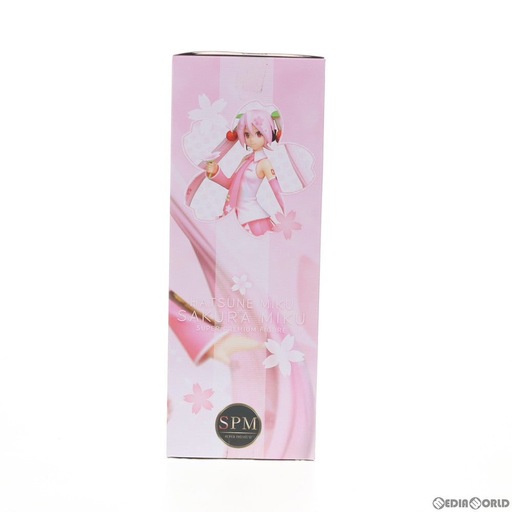 【中古即納】[FIG] 桜ミク キャラクター・ボーカル・シリーズ01 初音ミク スーパープレミアムフィギュア プライズ(1030956) セガ(20190420)