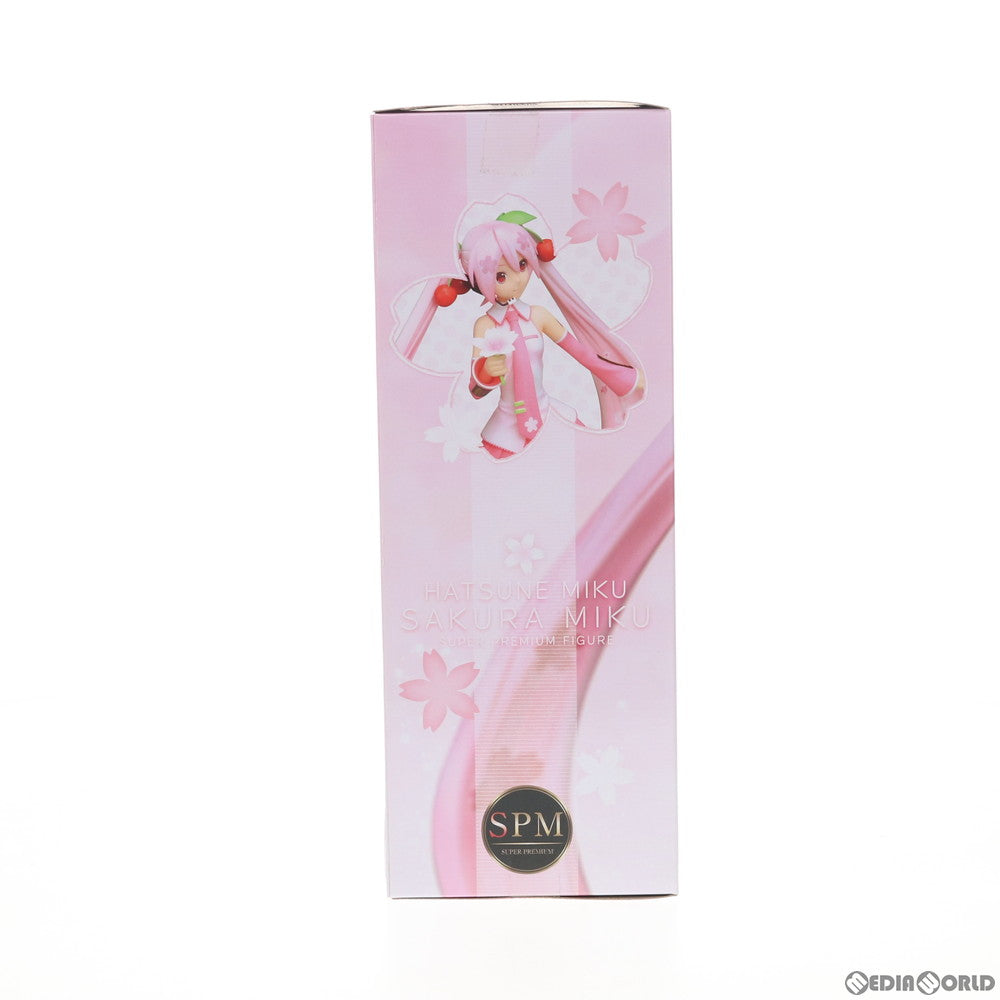 【中古即納】[FIG] 桜ミク キャラクター・ボーカル・シリーズ01 初音ミク スーパープレミアムフィギュア プライズ(1030956) セガ(20190420)