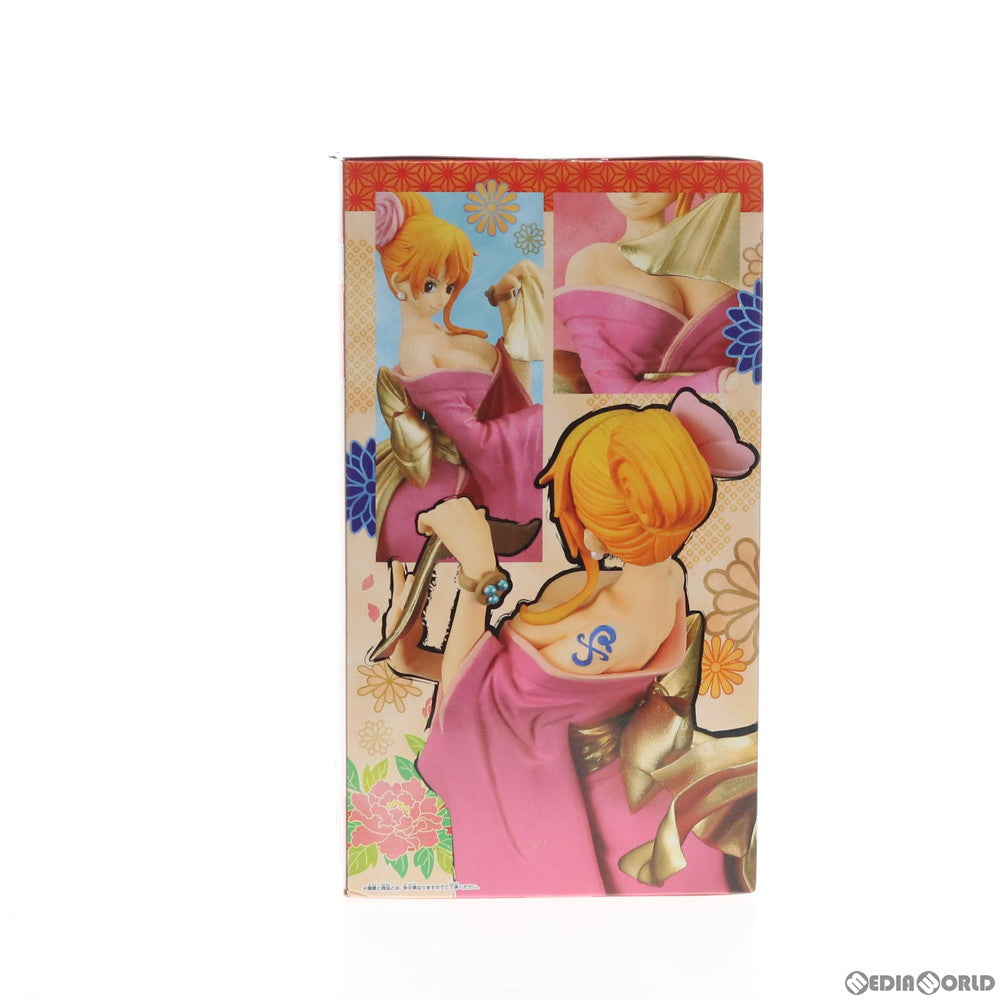 【中古即納】[FIG] ナミ(ピンク) ワンピース 和装小町-NAMI- ONE PIECE フィギュア プライズ(38082) バンプレスト(20180208)