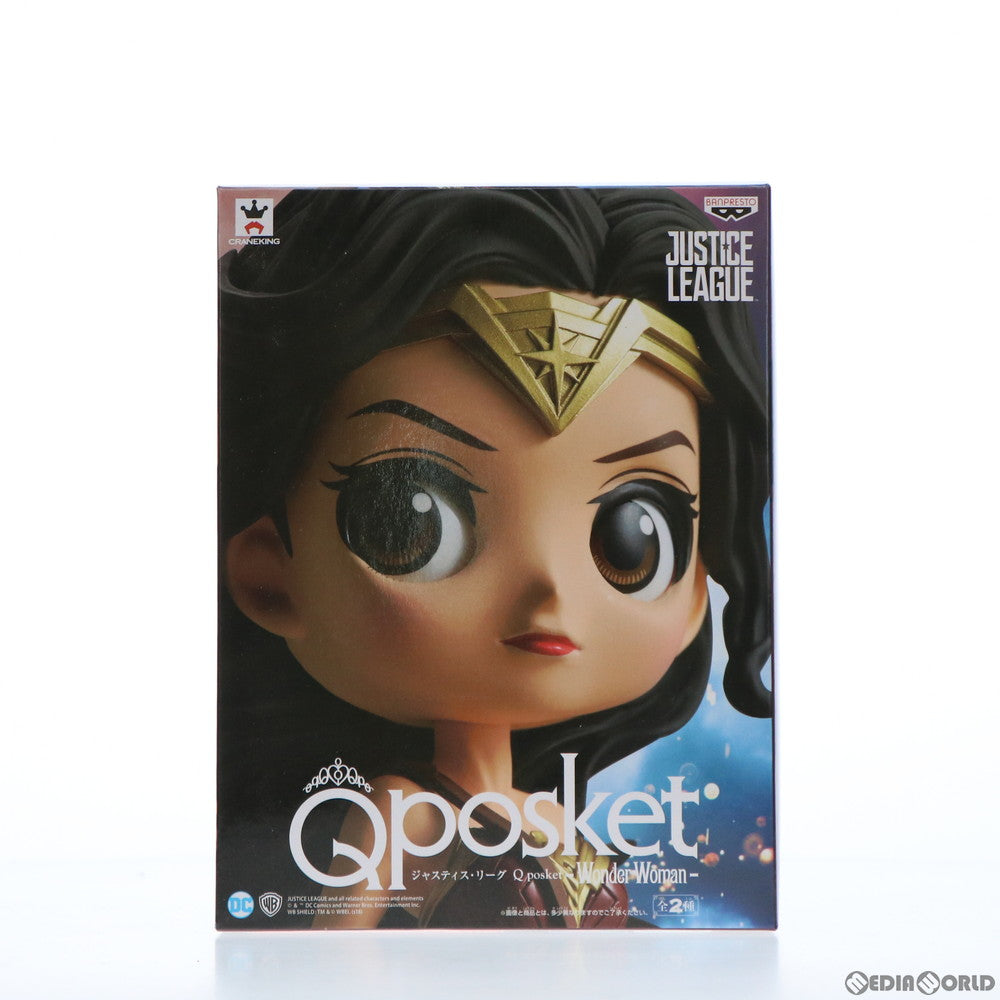 【中古即納】[FIG] ワンダーウーマン(ノーマルカラー) ジャスティス・リーグ Q posket-Wonder Woman- フィギュア プライズ(38121) バンプレスト(20180228)