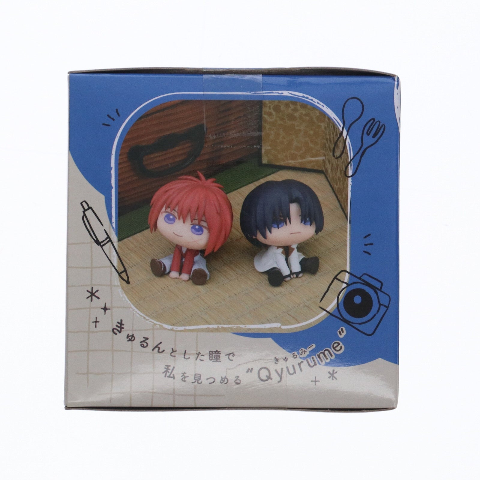 【中古即納】[FIG] 四乃森蒼紫(しのもりあおし) るろうに剣心 -明治剣客浪漫譚-きゅるみー ミニフィギュア『緋村剣心・四乃森蒼紫』 プライズ(1108185) セガ(20241122)
