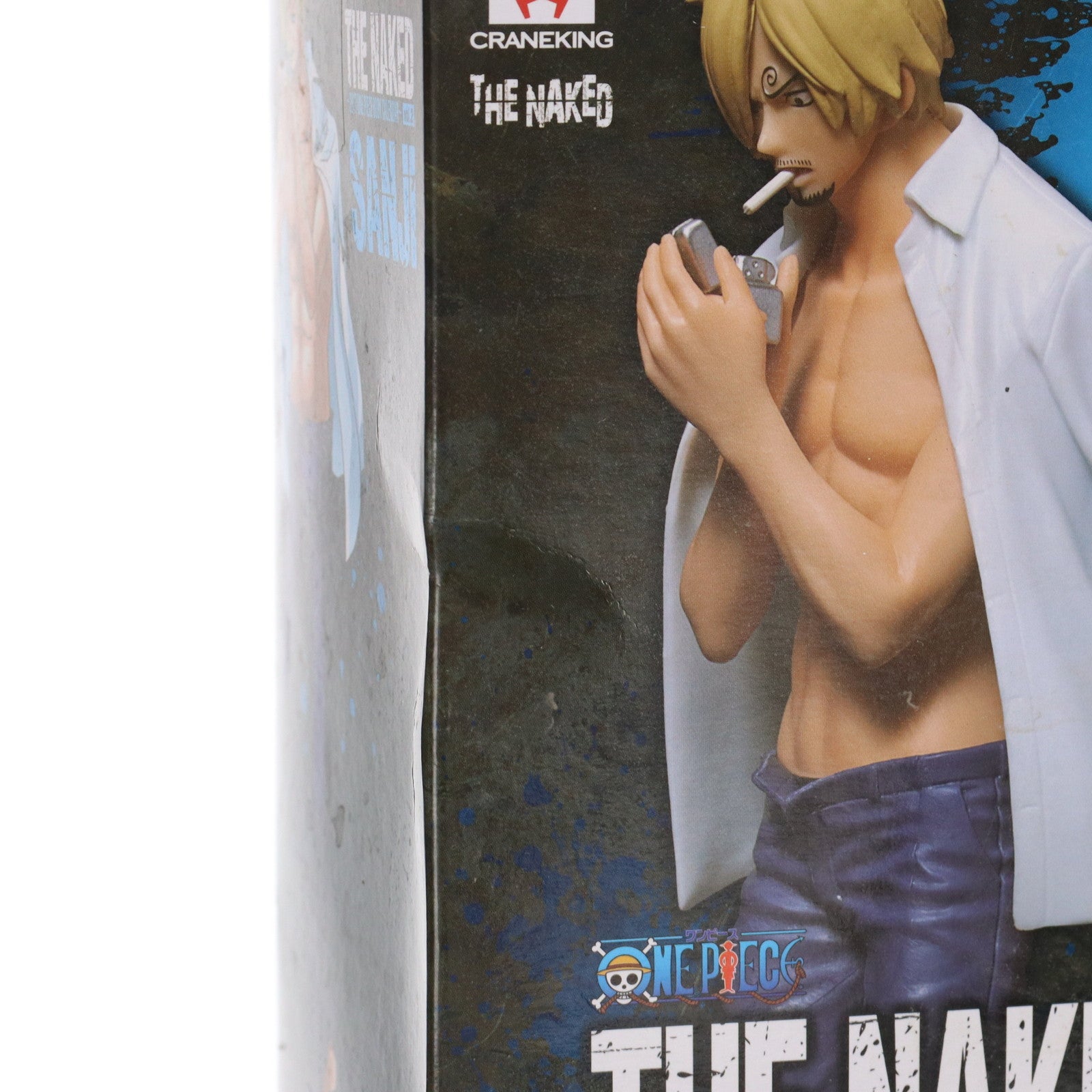 【中古即納】[FIG] サンジ(白シャツ) THE NAKED ～2017 ONE PIECE BODY CALENDAR～ vol.2 ONE PIECE(ワンピース) フィギュア プライズ(36943) バンプレスト(20161213)