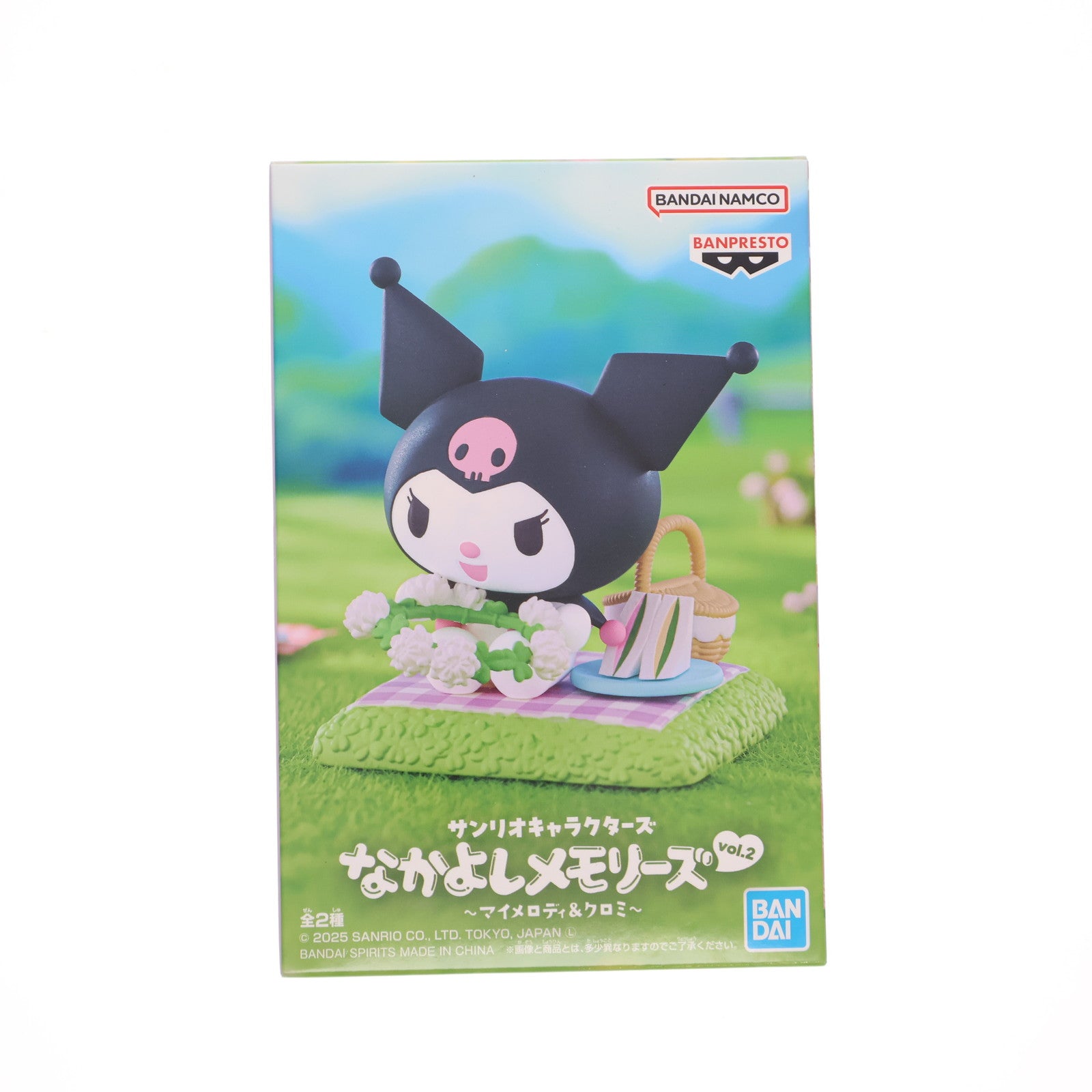 【中古即納】[FIG] クロミ サンリオキャラクターズ なかよしメモリーズ vol.2～マイメロディ&クロミ～ フィギュア プライズ(2772704) バンプレスト(20250527)