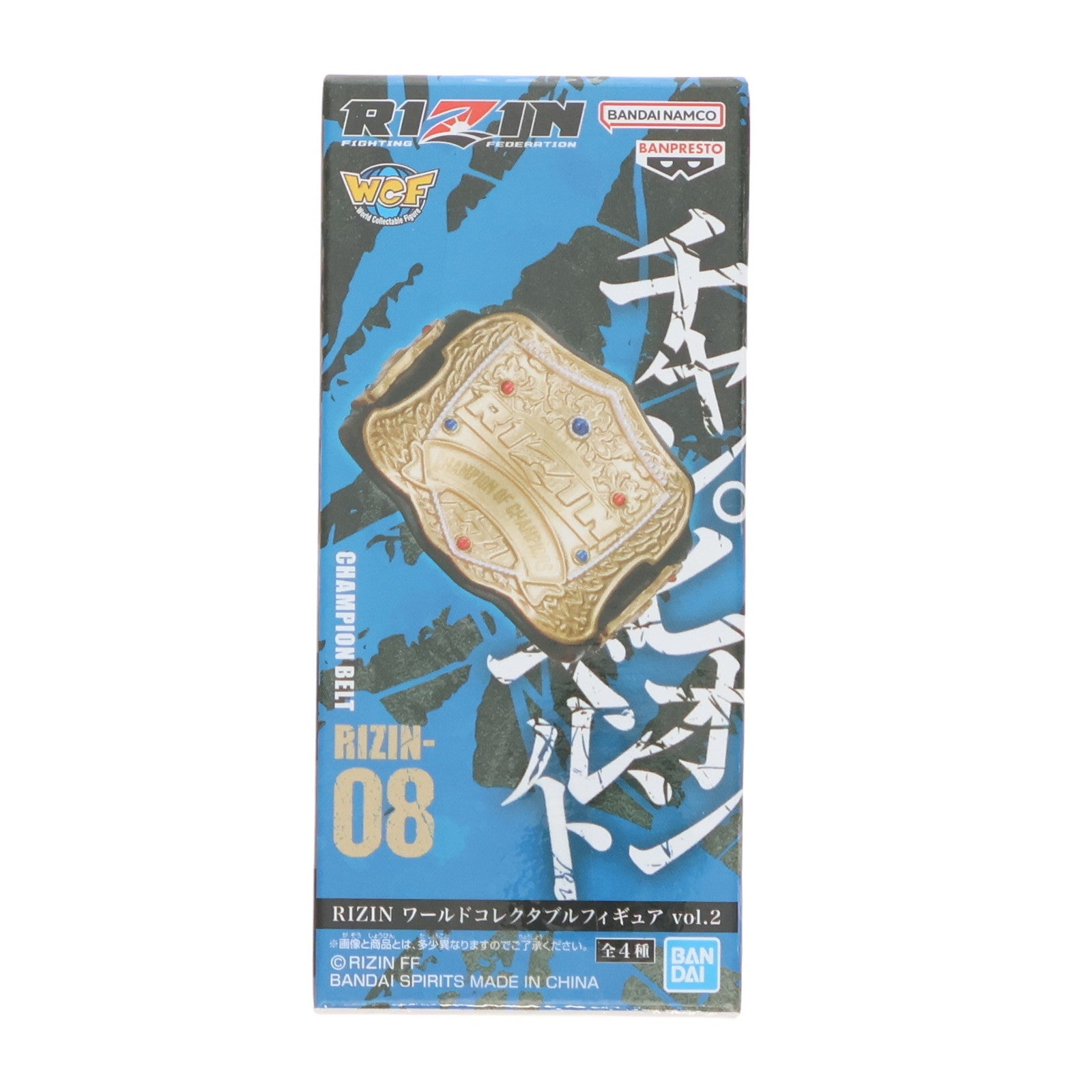 【中古即納】[FIG] RIZINベルト RIZIN(ライジン) ワールドコレクタブルフィギュア vol.2 プライズ(2754072) バンプレスト(20250120)