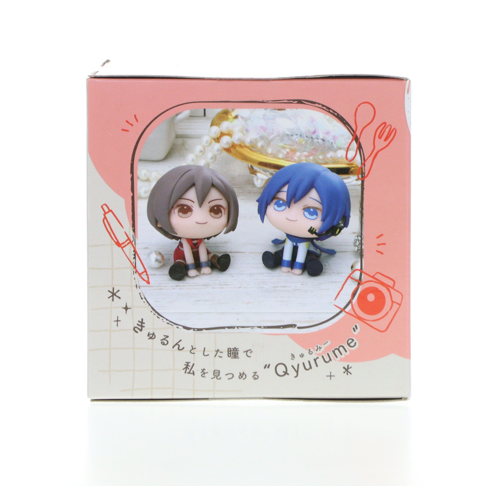 【中古即納】[FIG] MEIKO(メイコ) 初音ミクシリーズ きゅるみー ミニフィギュア『MEIKO&KAITO』(EX) プライズ(1112344) セガ(20240710)