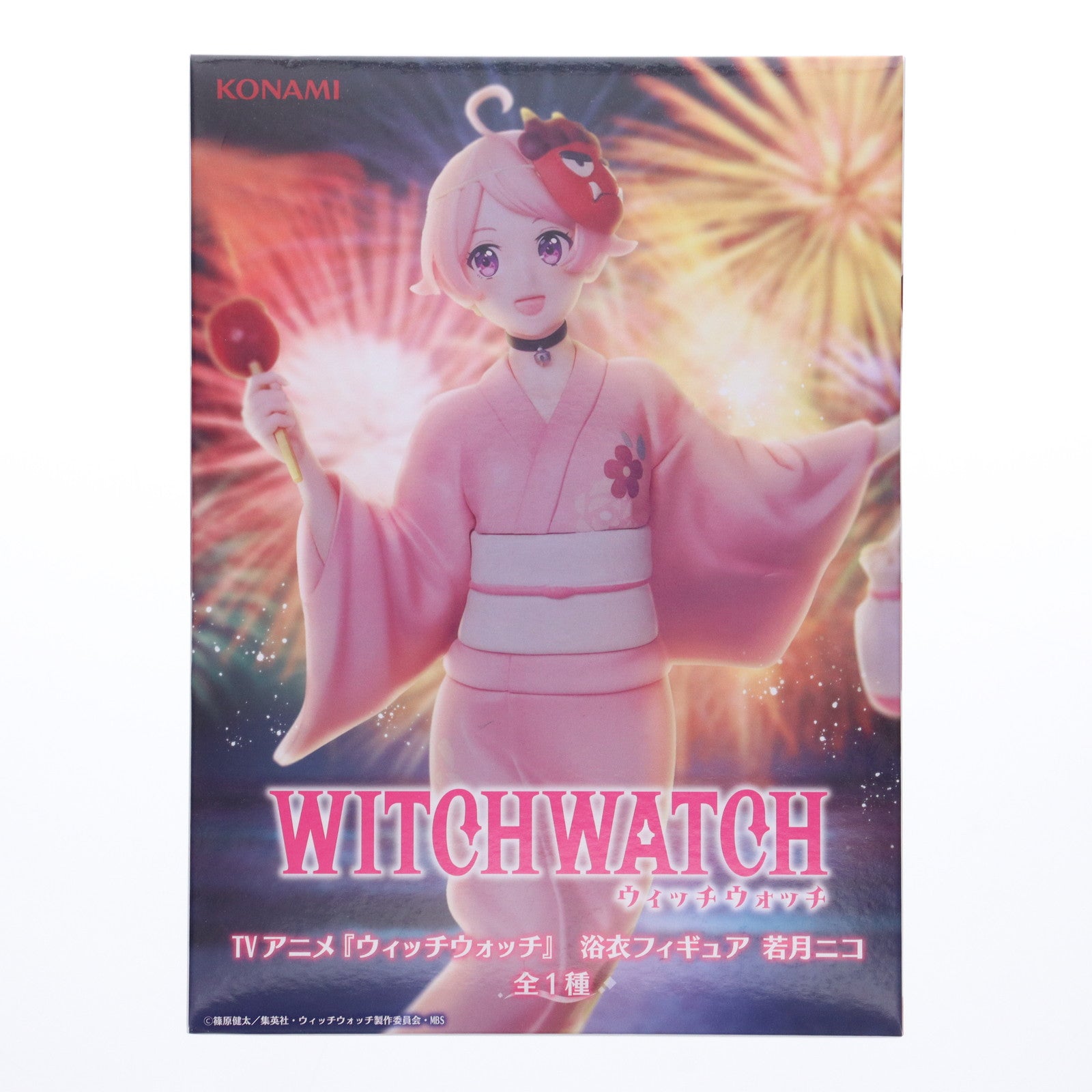 【中古即納】[FIG] 若月ニコ(わかつきにこ) TVアニメ『ウィッチウォッチ』 浴衣フィギュア プライズ コナミアミューズメント(20250925)