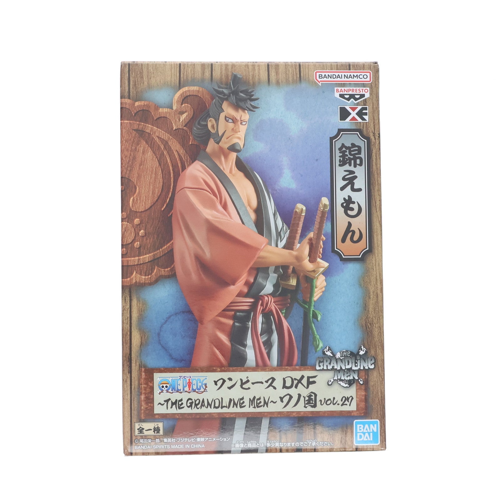 【中古即納】[FIG] 錦えもん(きんえもん) ワンピース DXF～THE GRANDLINE MEN～ワノ国 vol.27 ONE PIECE フィギュア プライズ(2659000) バンプレスト(20230520)