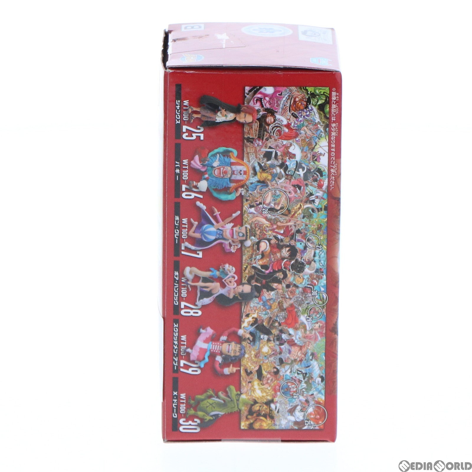 【中古即納】[FIG] バギー ワンピース ワールドコレクタブルフィギュア-WT100記念 尾田栄一郎描き下ろし 大海賊百景5- ONE PIECE プライズ(2545972) バンプレスト(20220228)
