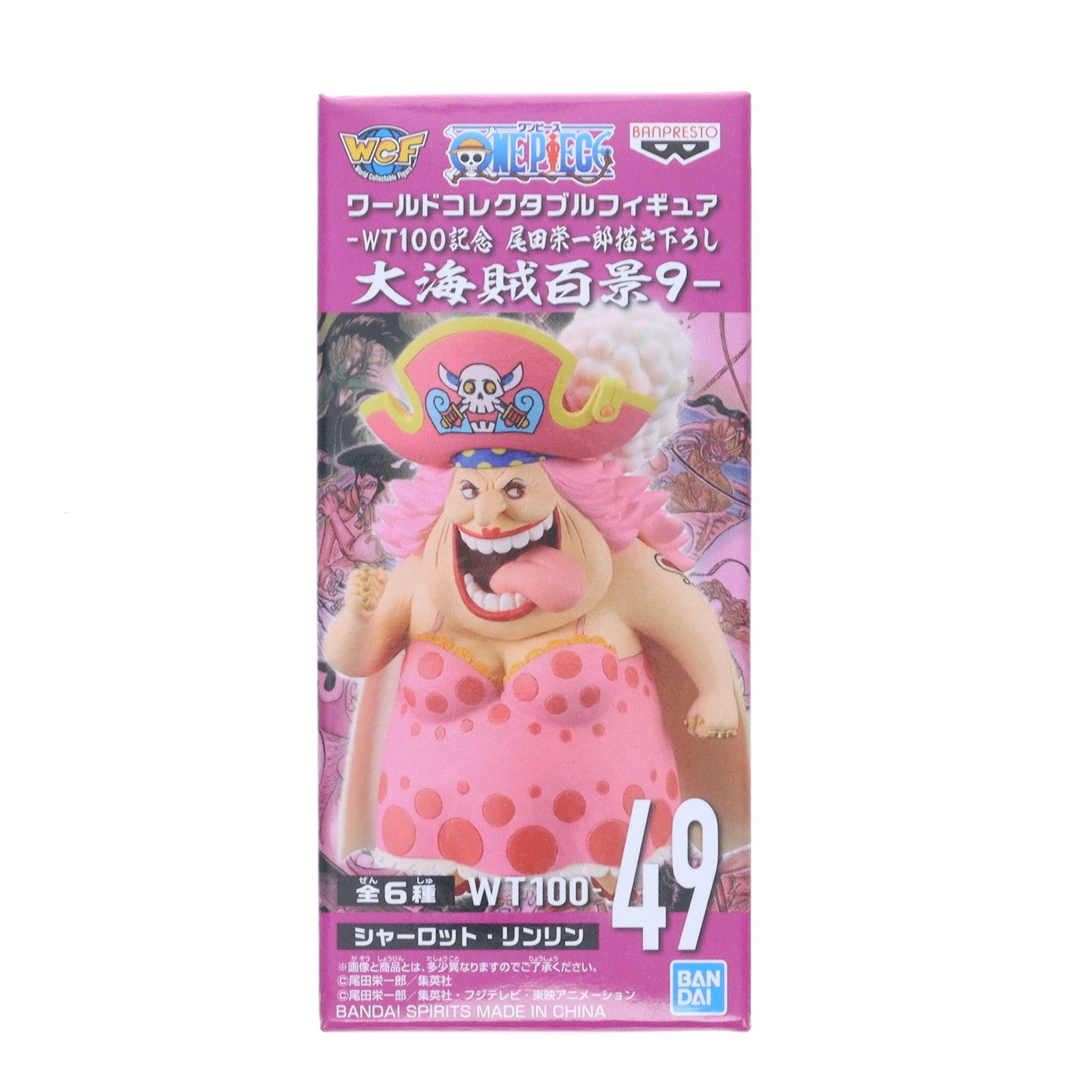 【中古即納】[FIG] シャーロット・リンリン(ビッグマム) ワンピース ワールドコレクタブルフィギュア-WT100記念 尾田栄一郎描き下ろし 大海賊百景9- ONE PIECE プライズ(2583118)(20220710)