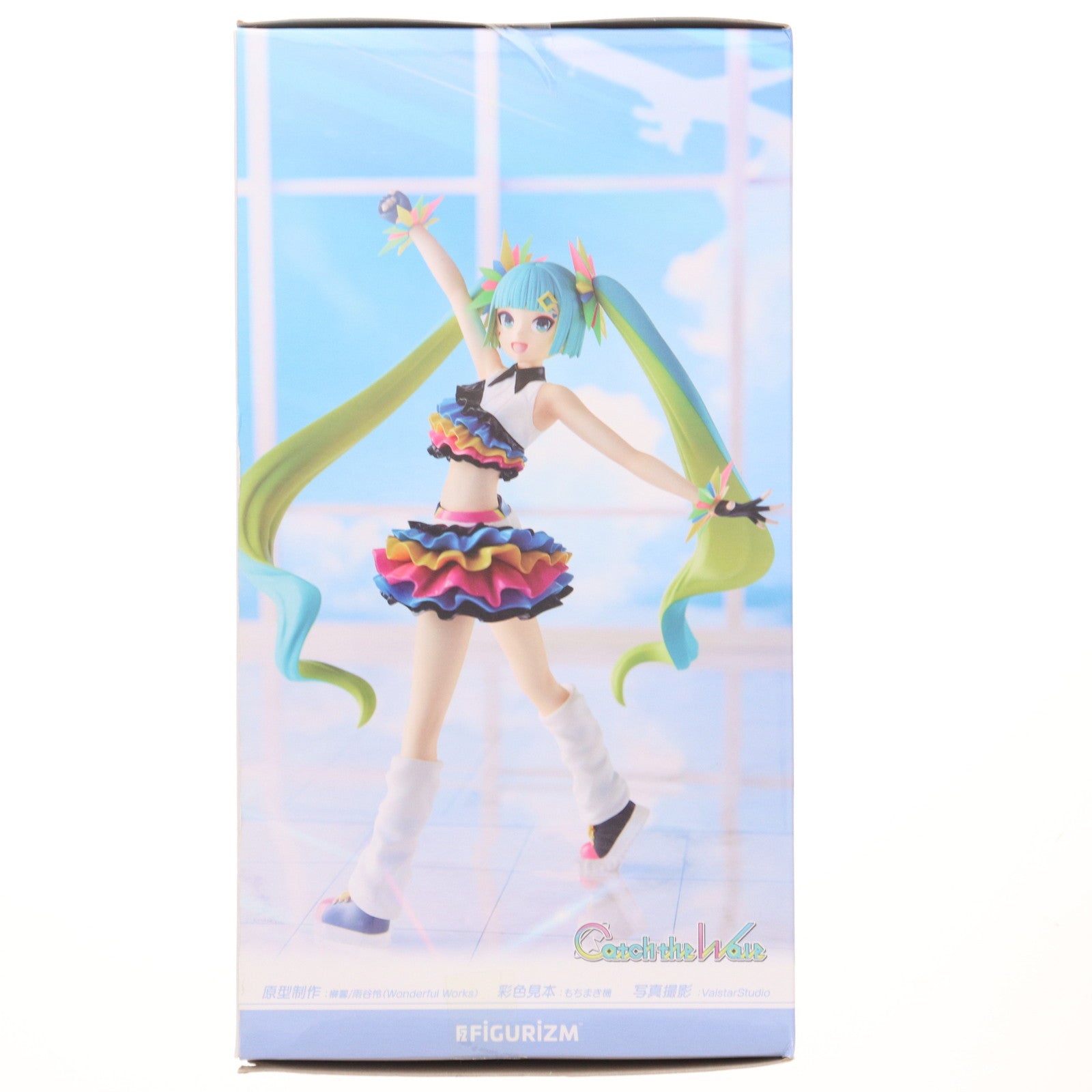 【中古即納】[FIG] 初音ミク 初音ミク Project DIVA MEGA39's FIGURIZM 『初音ミク-Catch the Wave』 フィギュア プライズ(1057344) セガ(20220630)