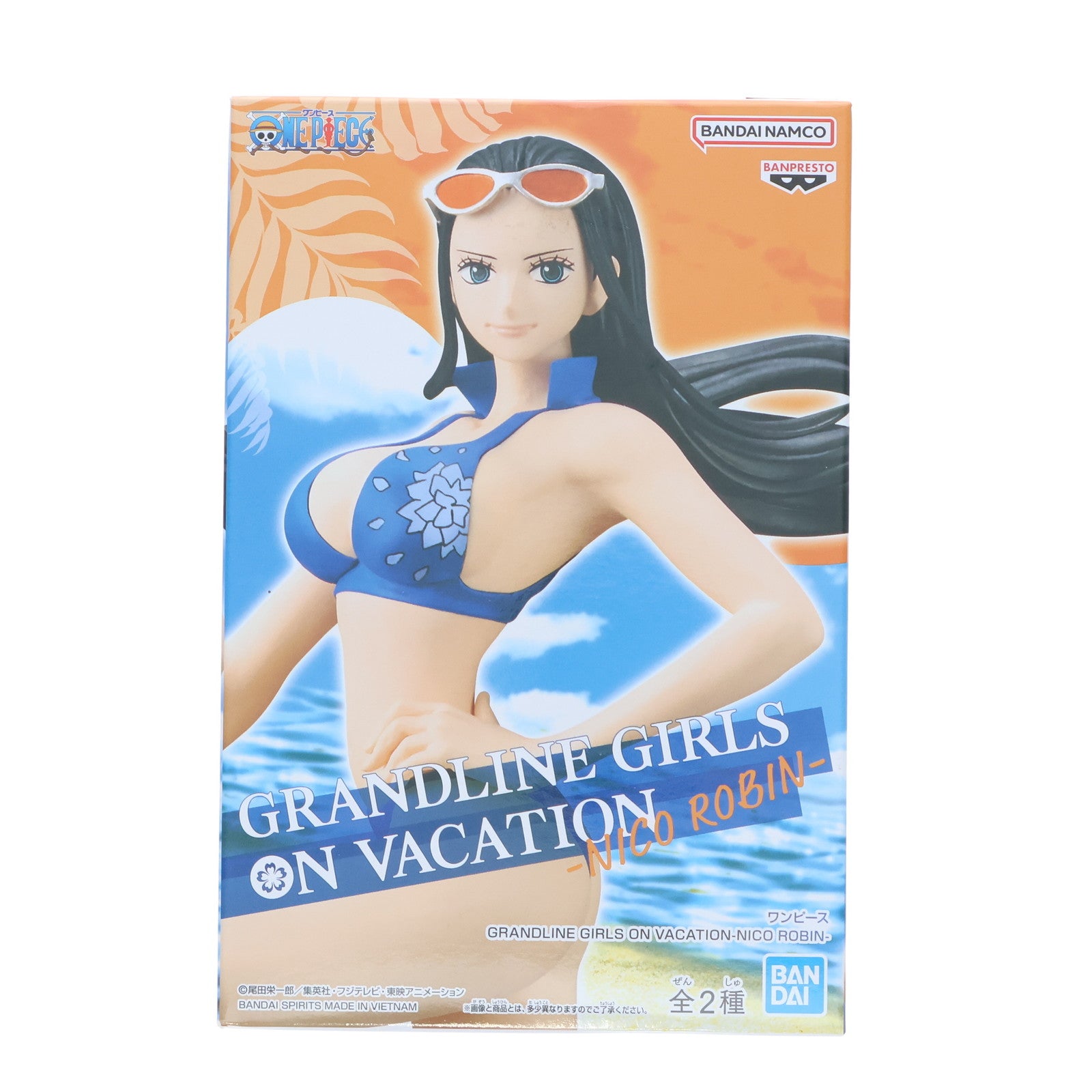 【中古即納】[FIG] ニコ・ロビン A(水着ブルー) ワンピース GRANDLINE GIRLS ON VACATION-NICO ROBIN- ONE PIECE フィギュア プライズ(2621652) バンプレスト(20221120)