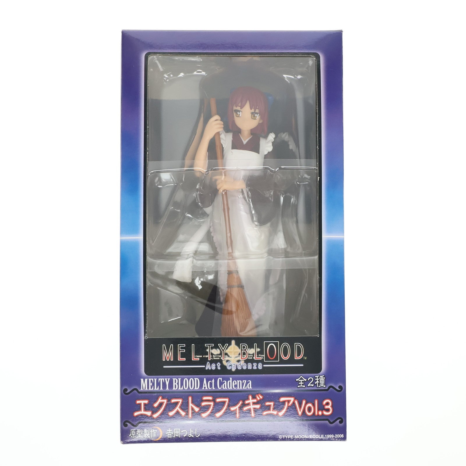 【中古即納】[FIG] 琥珀(こはく) MELTY BLOOD Act Cadenza(メルティブラッド アクトカデンツァ) エクストラフィギュアVol.3 プライズ(17236) セガ(20071001)