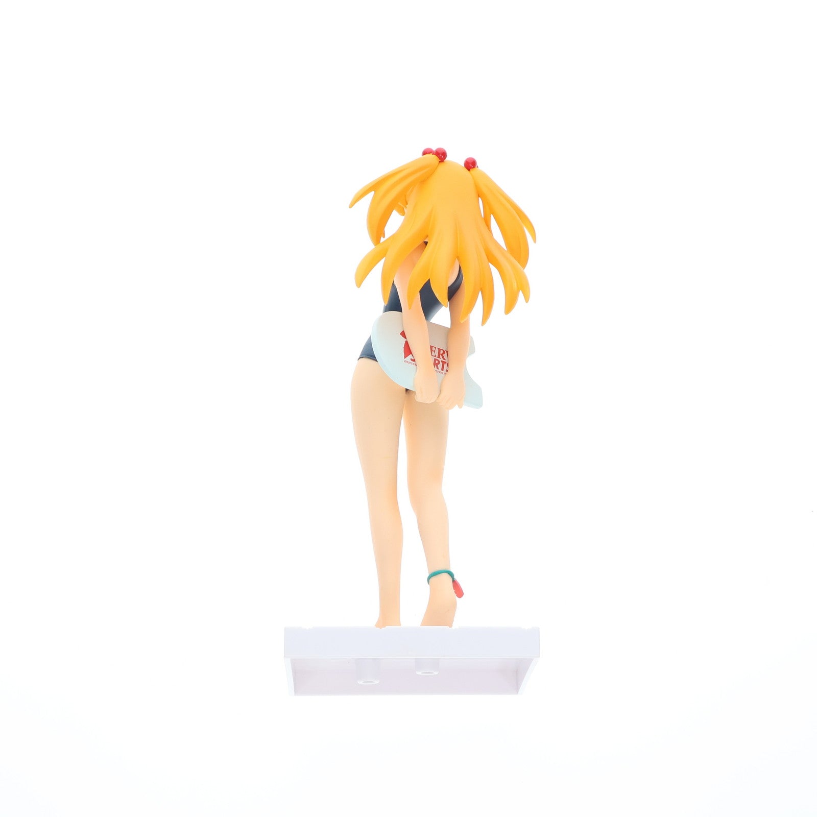 【中古即納】[FIG] 惣流・アスカ・ラングレー 新世紀エヴァンゲリオン エクストラスクール水着フィギュア feat.ぽよよん・ろっく プライズ セガ(20101231)