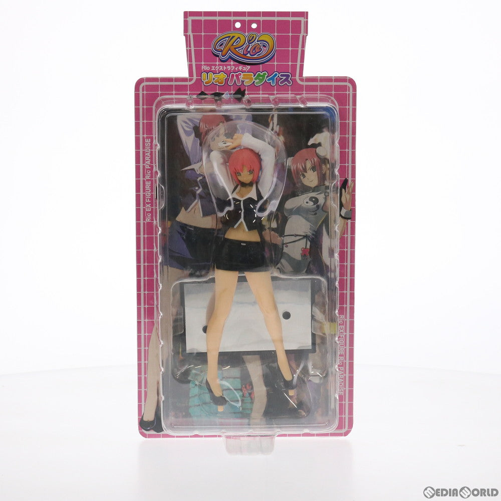 【中古即納】[FIG] Rio(リオ) 黒ディーラー服Ver. Rioエクストラフィギュア リオパラダイス プライズ セガ(20080731)