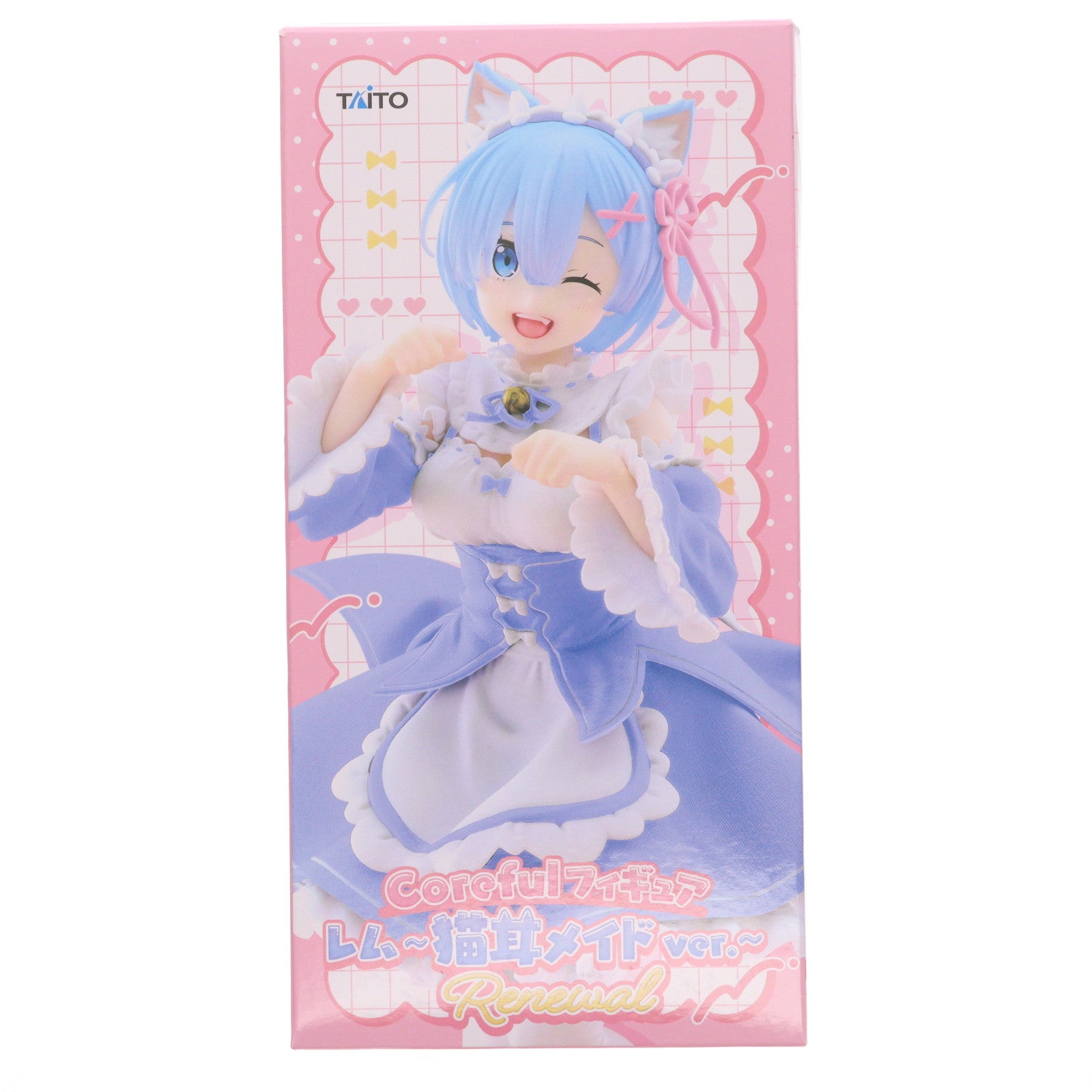 【中古即納】[FIG] レム Re:ゼロから始める異世界生活 Coreful フィギュア レム～猫耳メイドver.～Renewal プライズ(451946900) タイトー(20251020)