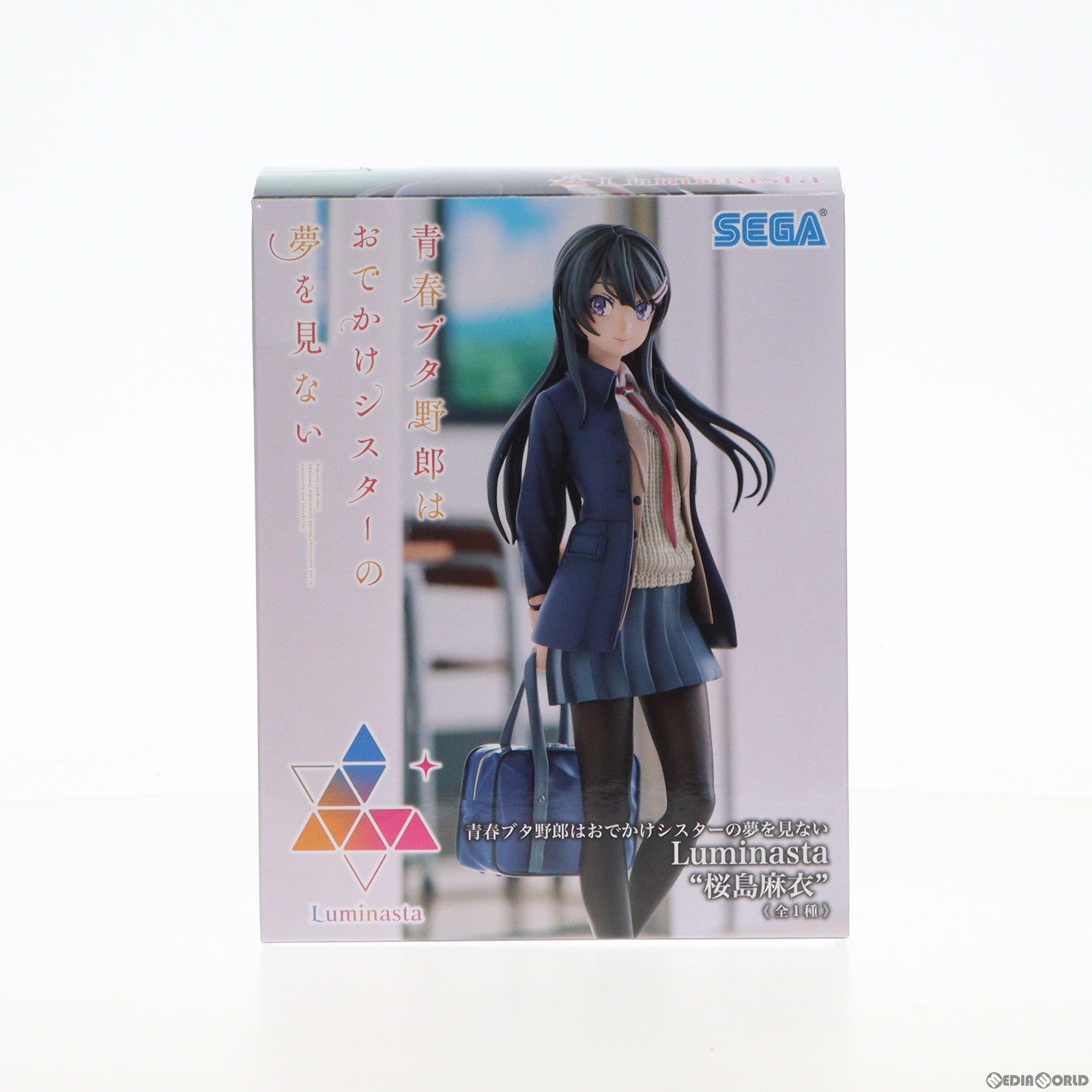 【中古即納】[FIG] 桜島麻衣(さくらじままい) 青春ブタ野郎はおでかけシスターの夢を見ない Luminasta『桜島麻衣』 フィギュア プライズ(1105279) セガ(20240331)