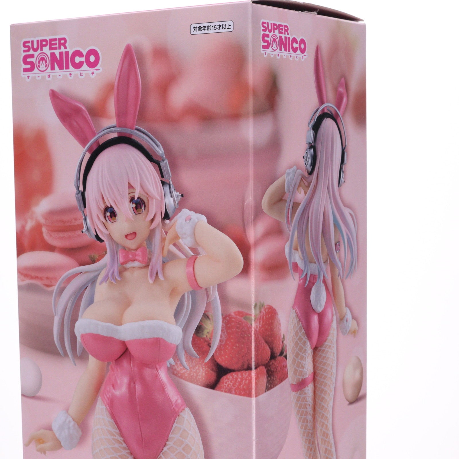 【中古即納】[FIG] すーぱーそに子 BiCute Bunnies Figure-Pink ver.- フィギュア プライズ(AMU-PRZ15603) フリュー(20230930)