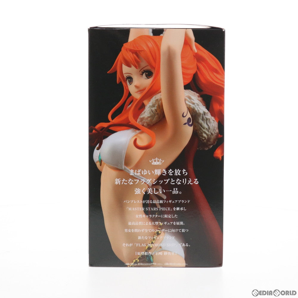【中古即納】[FIG] ナミ 劇場版 ONE PIECE STAMPEDE(ワンピース スタンピード) FLAG DIAMOND SHIP-NAMI- フィギュア プライズ(39646) バンプレスト(20190910)