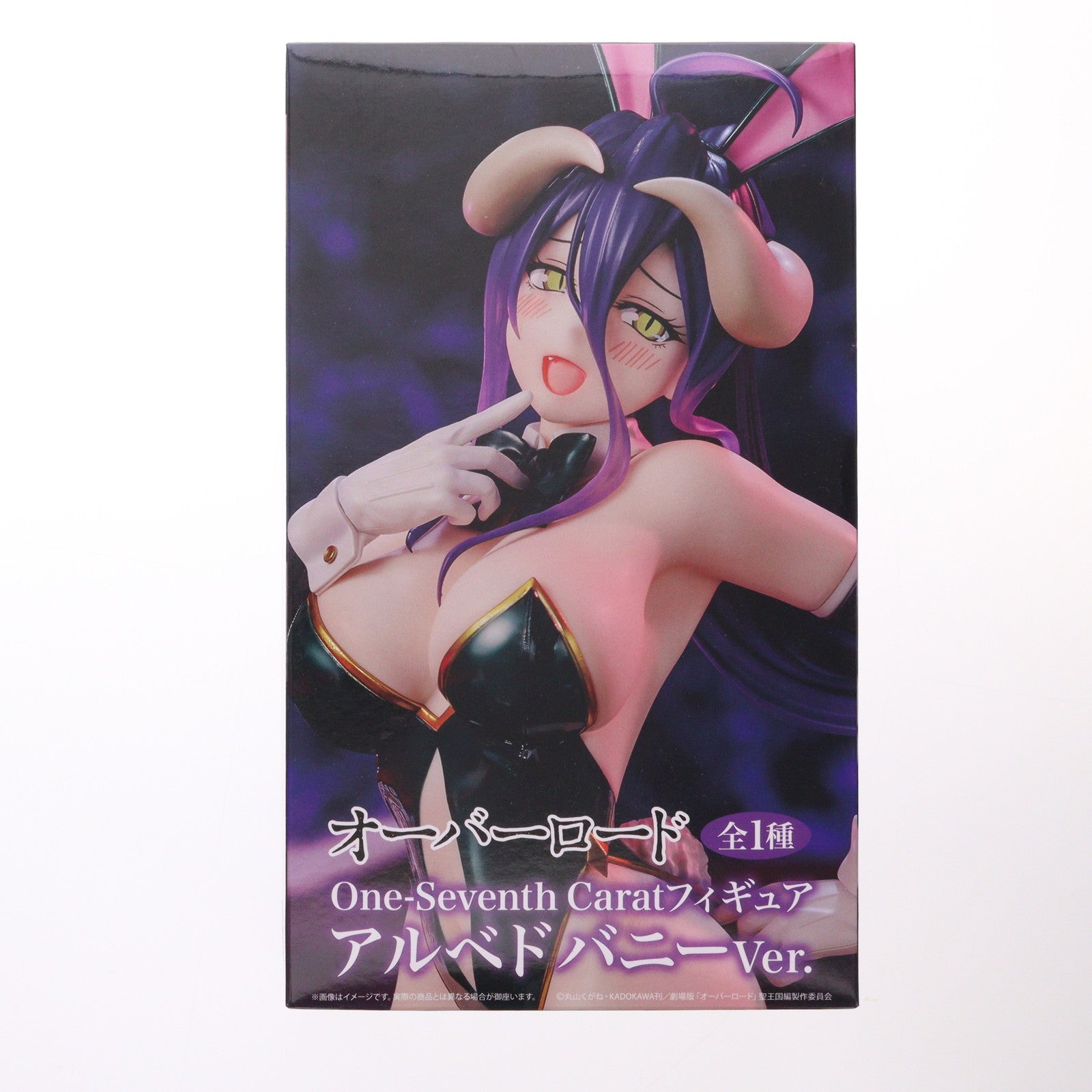 【中古即納】[FIG] アルベド バニーVer. オーバーロード One-Seventh Caratフィギュア プライズ(SS15975) システムサービス(20250916)