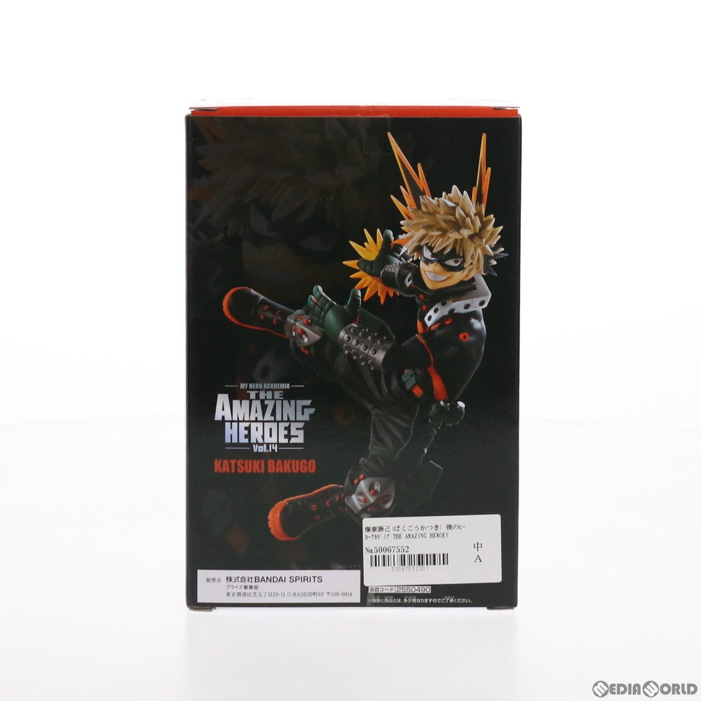 【中古即納】[FIG] 爆豪勝己(ばくごうかつき) 僕のヒーローアカデミア THE AMAZING HEROES vol.14 フィギュア プライズ(2550490) バンプレスト(20210720)
