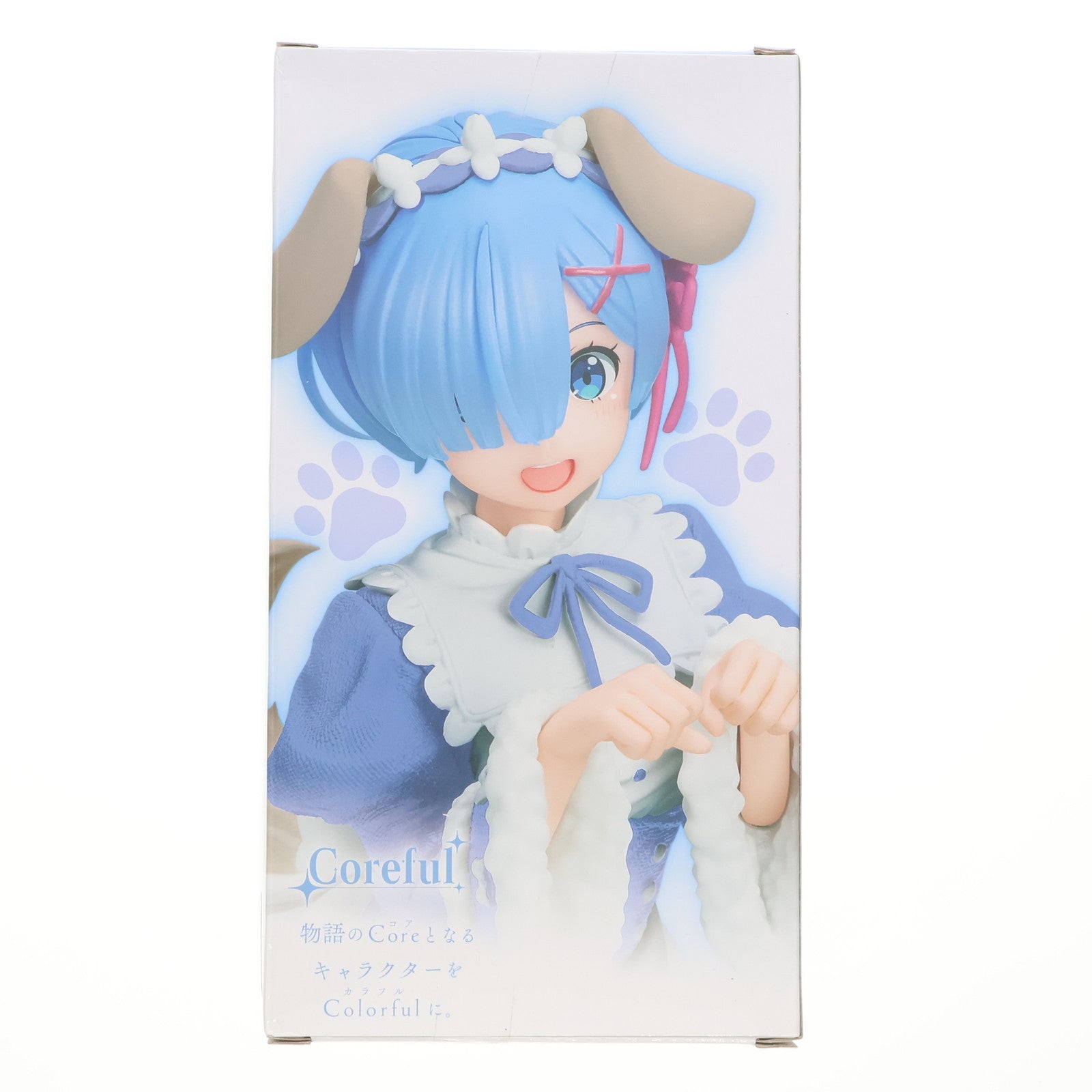【中古即納】[FIG] レム Re:ゼロから始める異世界生活 Coreful フィギュア レム～Memory Snow わんこver.～Renewal プライズ(451623700) タイトー(20230910)