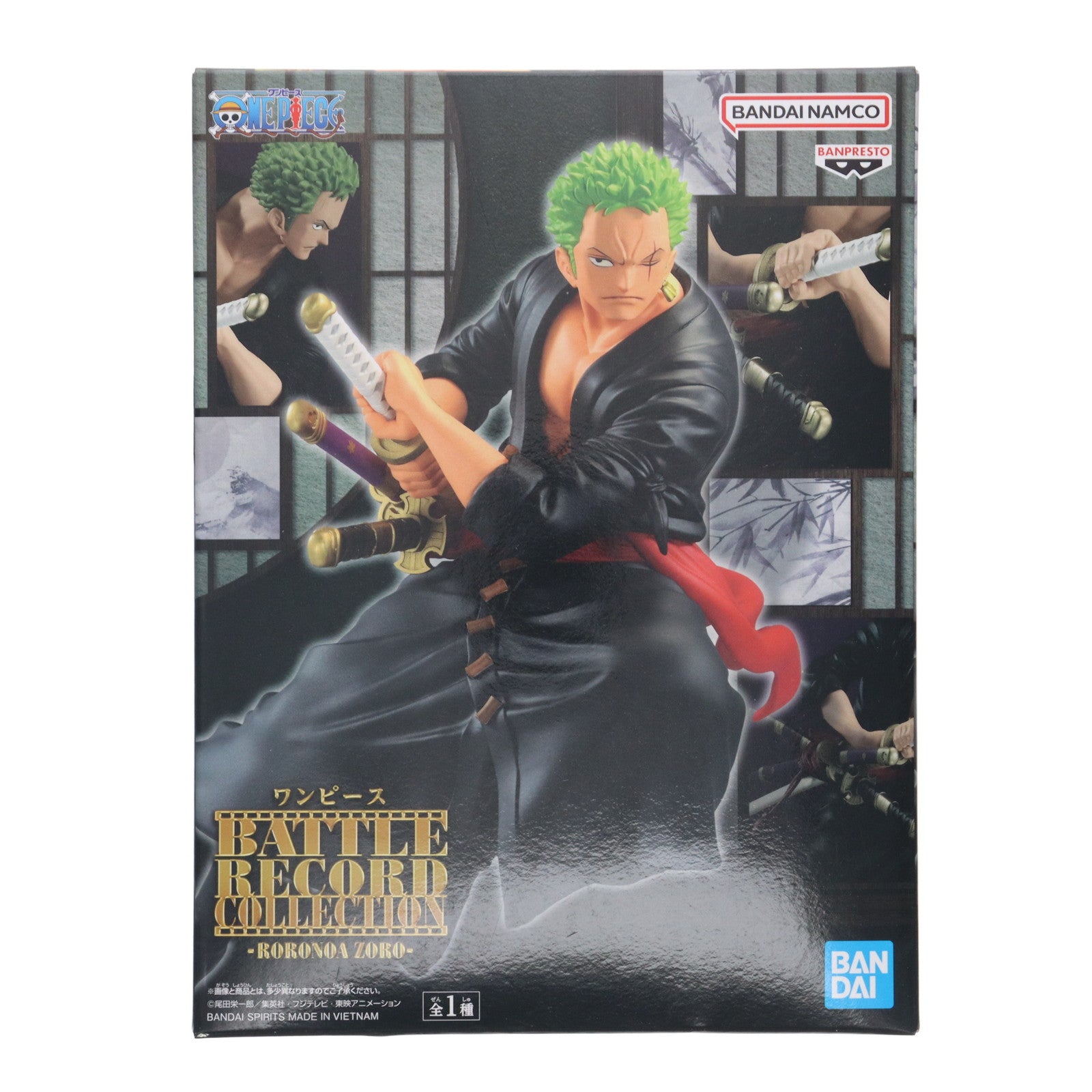 【中古即納】[FIG] ロロノア・ゾロ ワンピース BATTLE RECORD COLLECTION -RORONOA ZORO- ONE PIECE フィギュア プライズ(2593514) バンプレスト(20230120)