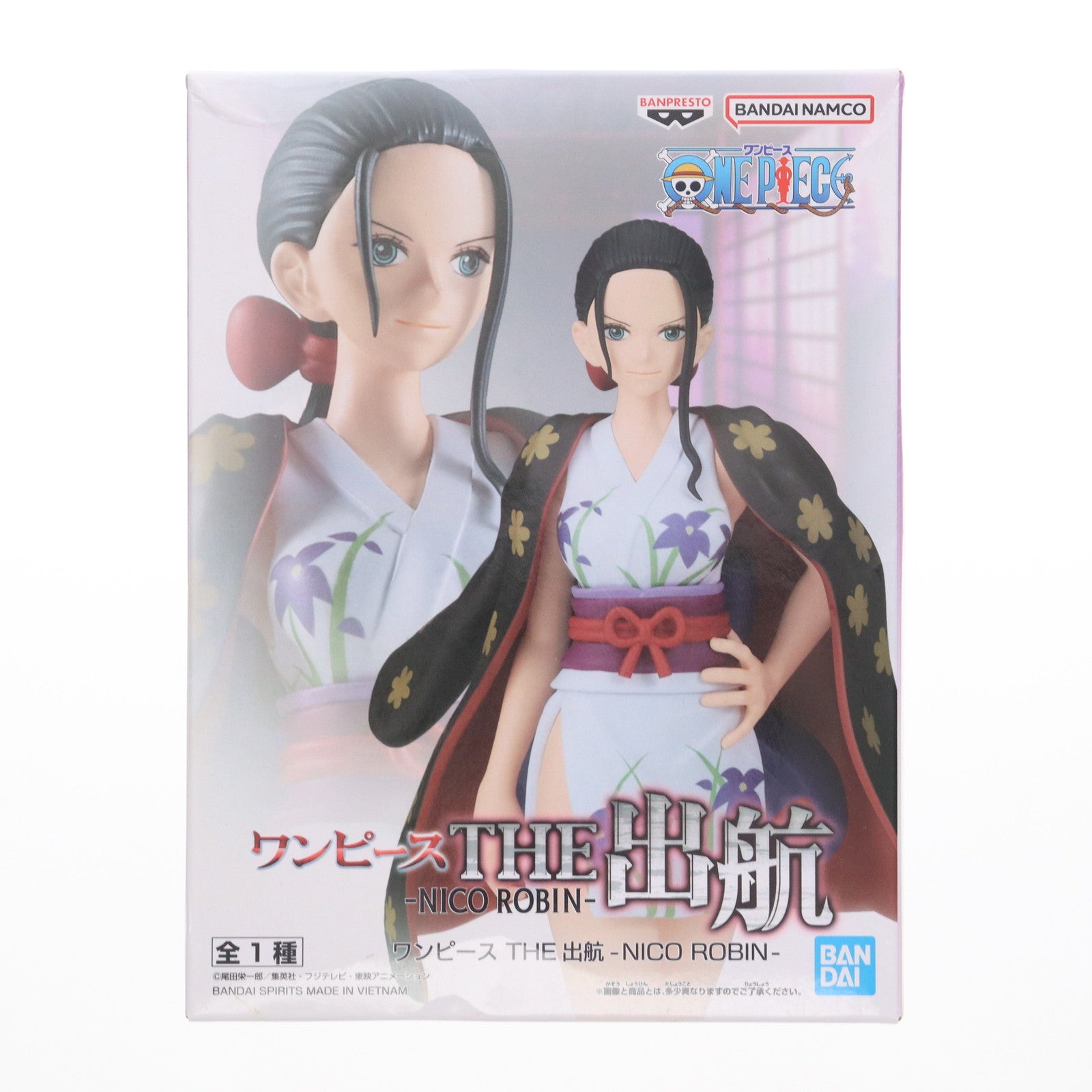 【中古即納】[FIG] ニコ・ロビン ワンピース THE出航-NICO ROBIN- ONE PIECE フィギュア プライズ(2650635) バンプレスト(20231120)