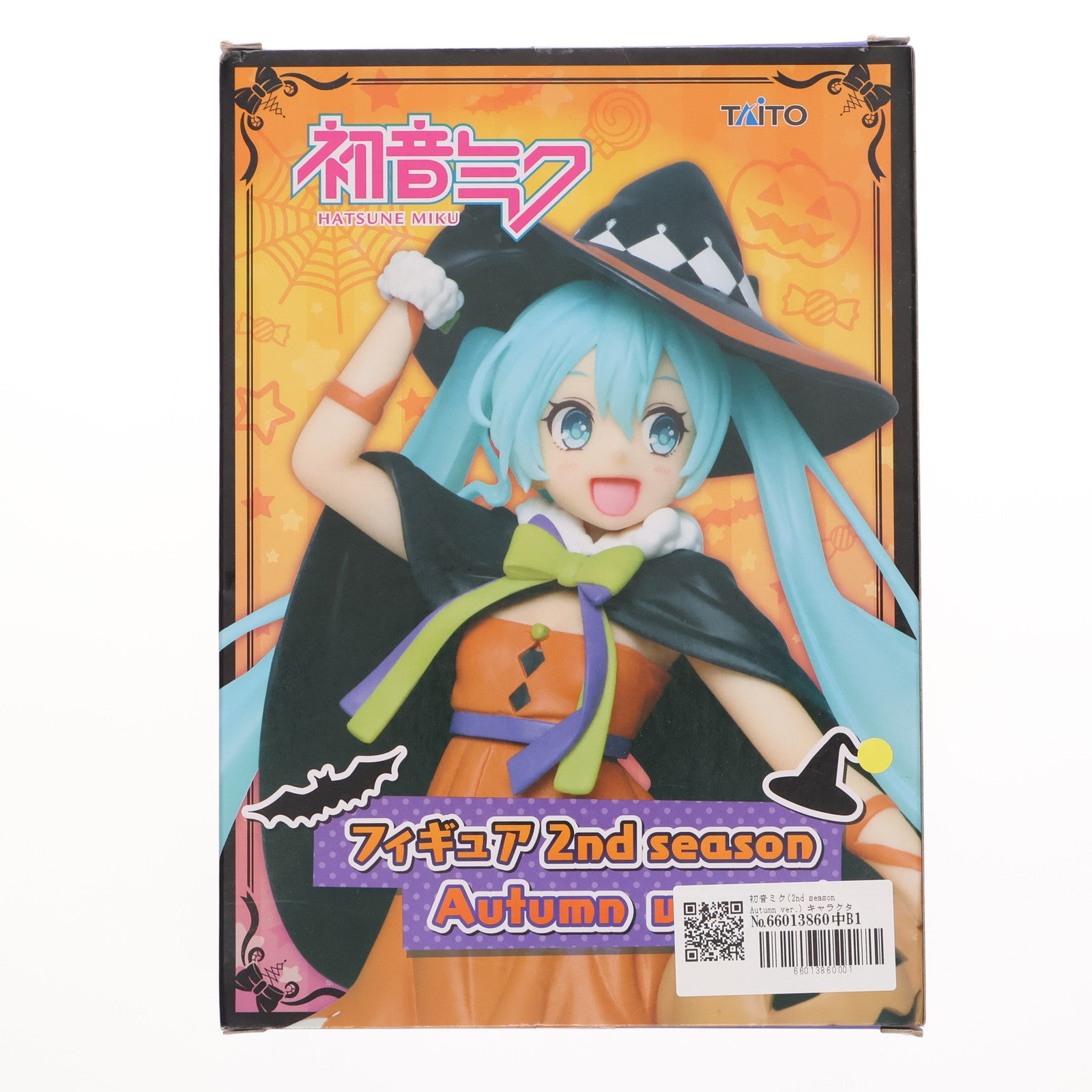 【中古即納】[FIG] 初音ミク(2nd season Autumn ver.) キャラクター・ボーカル・シリーズ01 初音ミク フィギュア プライズ(451071400) タイトー(20180910)