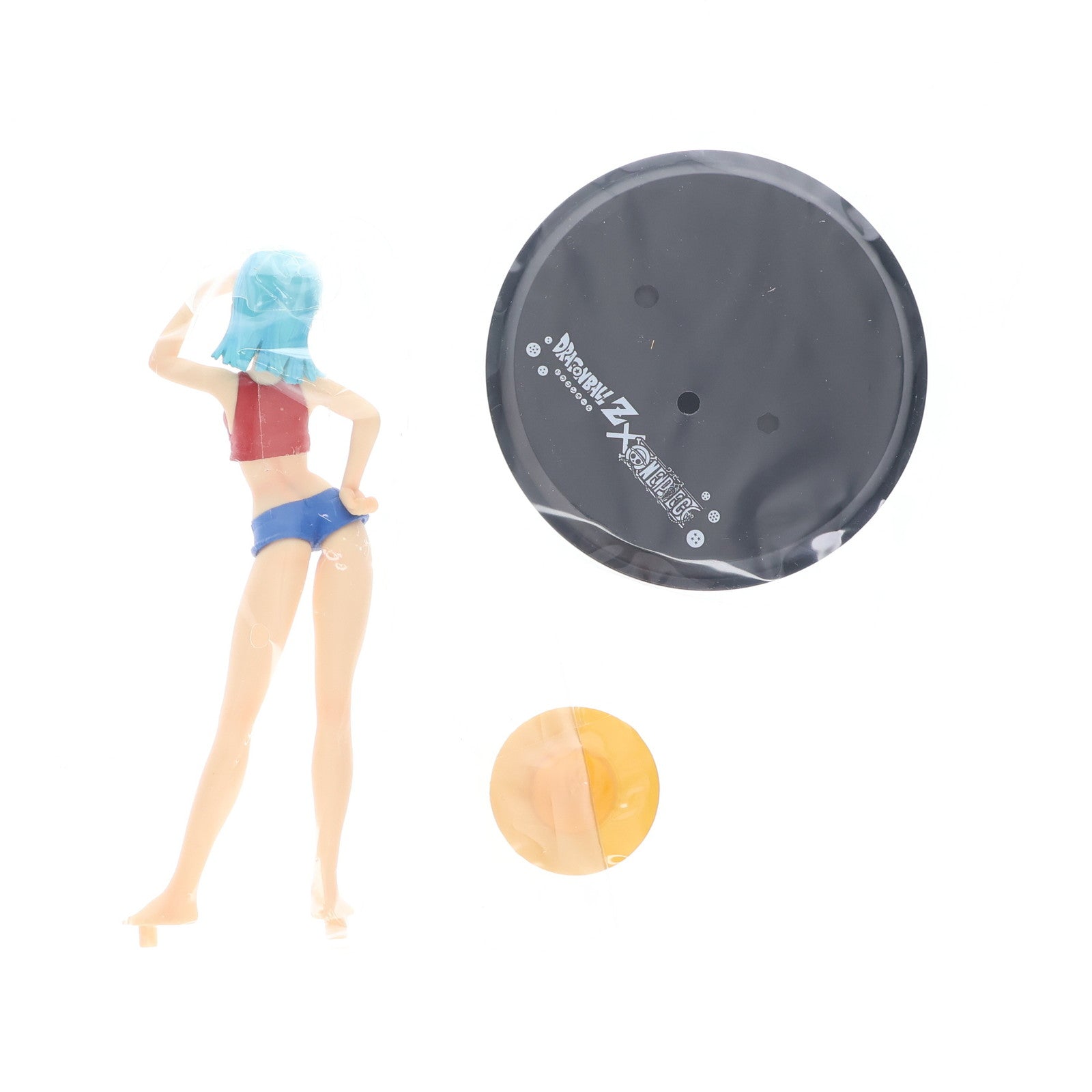 【中古即納】[FIG] ブルマ(ルフィスタイル) ドラゴンボールZ×ワンピース DX組立式フィギュア～ブルマとナミ編～ ONE PIECE プライズ(45441) バンプレスト(20081231)