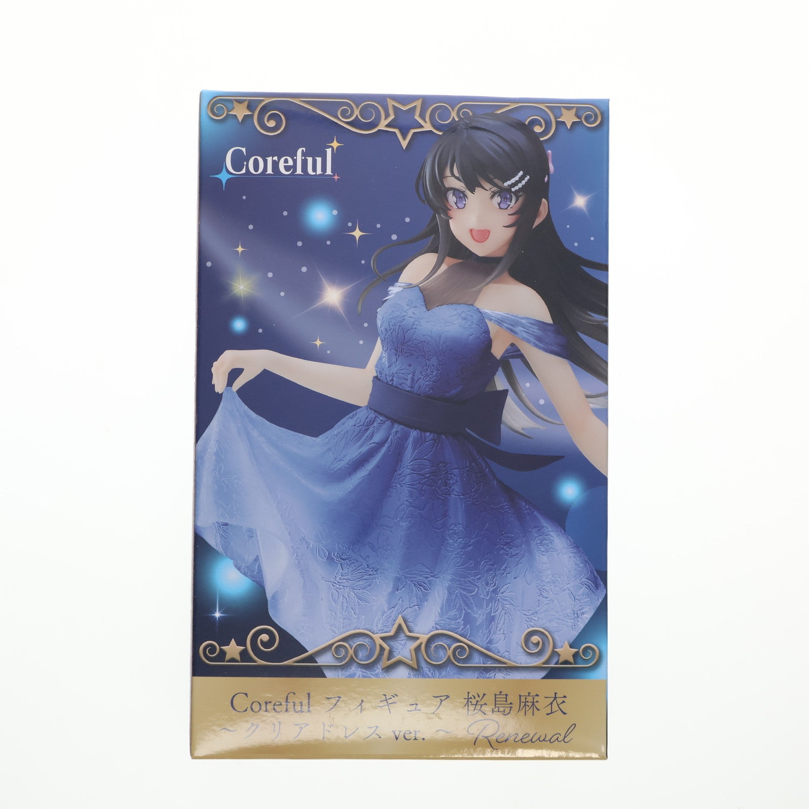 【中古即納】[FIG] 桜島麻衣(さくらじままい) 青春ブタ野郎はバニーガール先輩の夢を見ない Coreful フィギュア 桜島麻衣～クリアドレスver.～Renewal プライズ(451662000) タイトー(20231031)