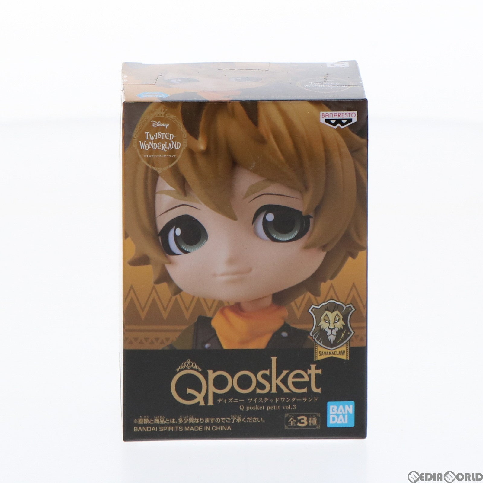 【中古即納】[FIG] ラギー・ブッチ ディズニー ツイステッドワンダーランド Q posket petit vol.3 フィギュア プライズ(2534328) バンプレスト(20210430)
