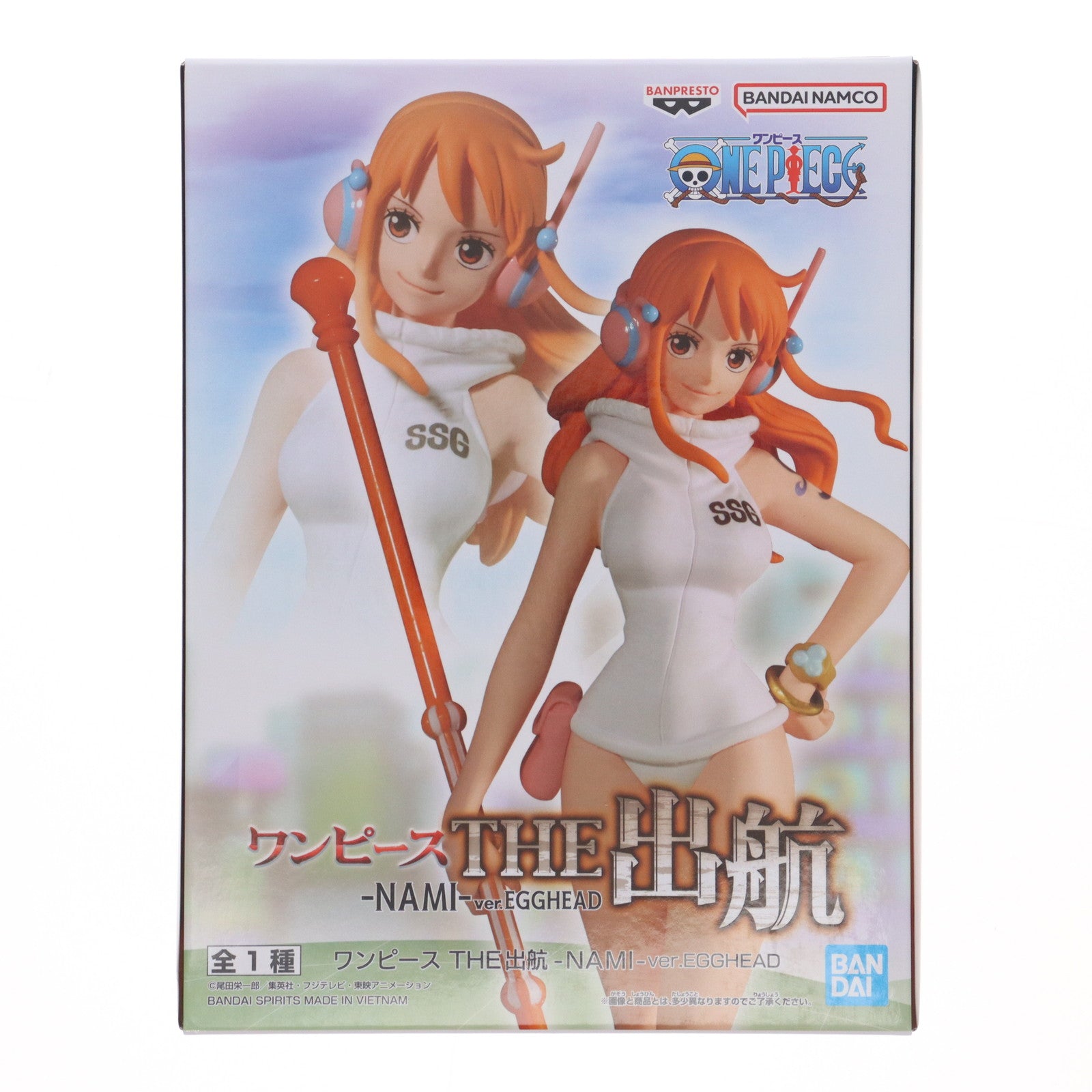 【中古即納】[FIG] ナミ ワンピース THE出航 -NAMI- ver. EGGHEAD ONE PIECE フィギュア プライズ(2751539) バンプレスト(20250610)
