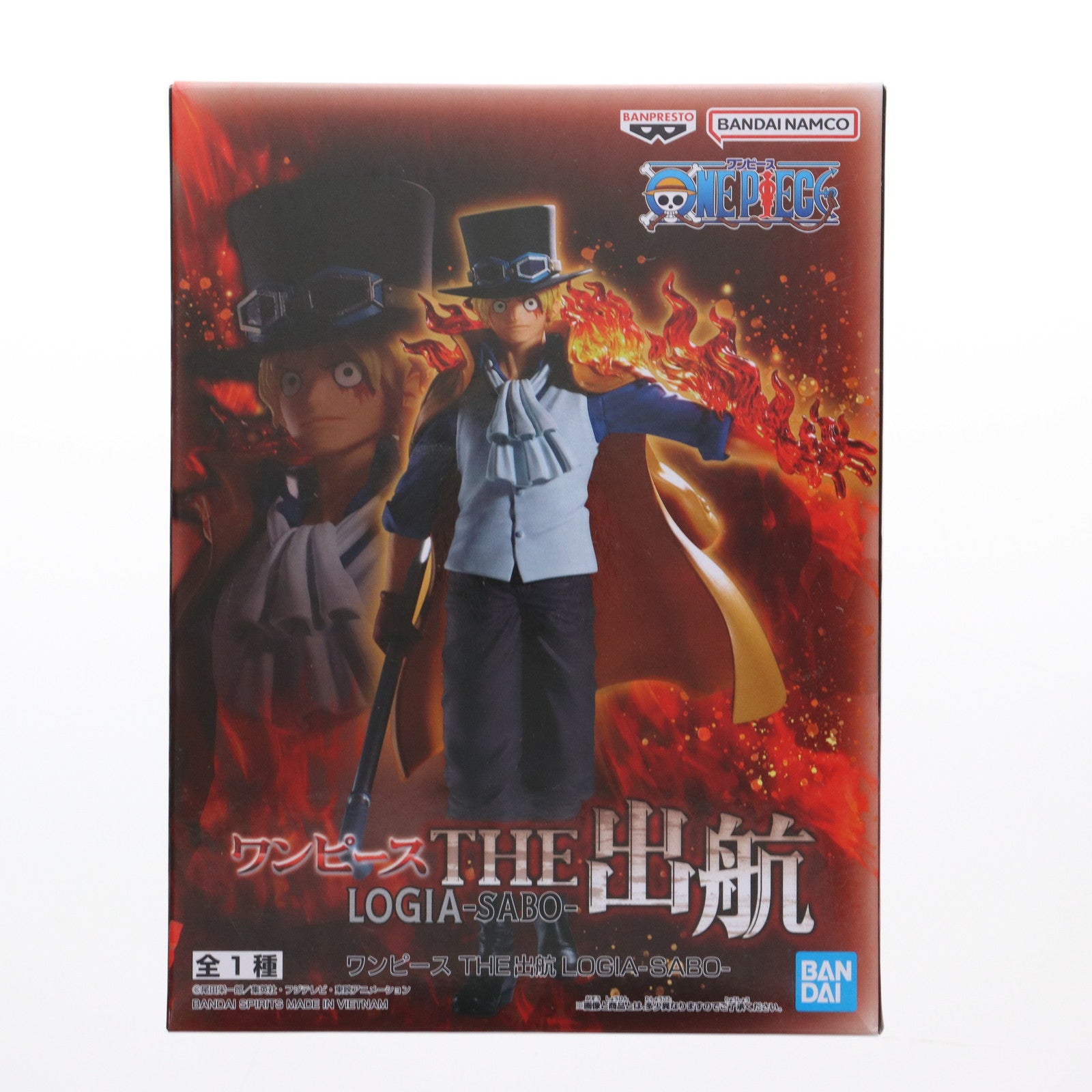 【中古即納】[FIG] サボ ワンピース THE出航 LOGIA-SABO- ONE PIECE フィギュア プライズ(2764321) バンプレスト(20250527)