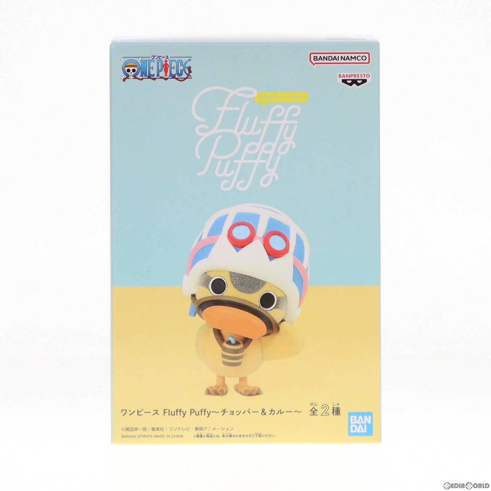 【中古即納】[FIG] カルー ワンピース Fluffy Puffy～チョッパー&カルー～ ONE PIECE フィギュア プライズ(2672873) バンプレスト(20240210)