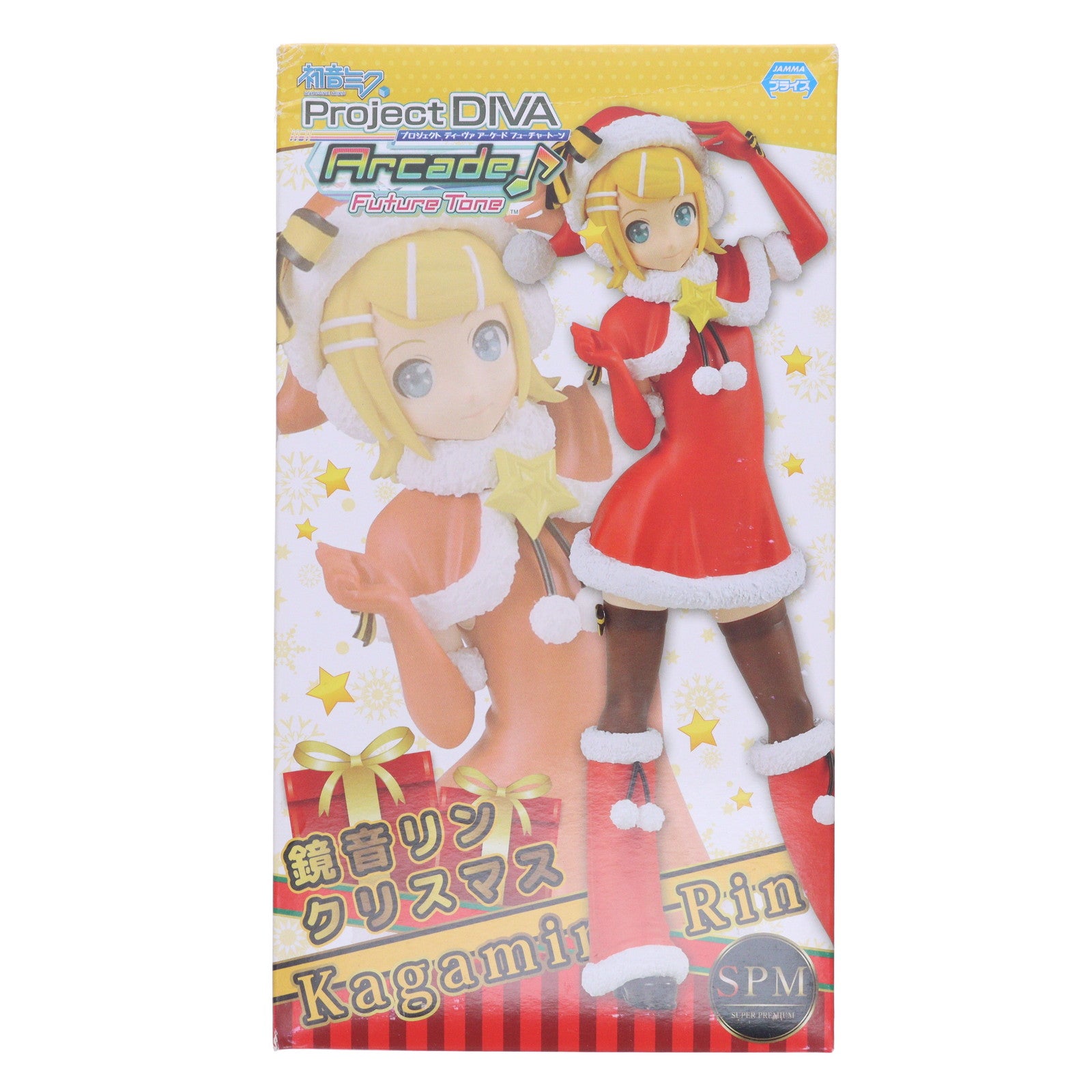 【中古即納】[FIG] 鏡音リン クリスマス 初音ミク Project DIVA Arcade Future Tone スーパープレミアムフィギュア プライズ(1016340) セガ(20161120)