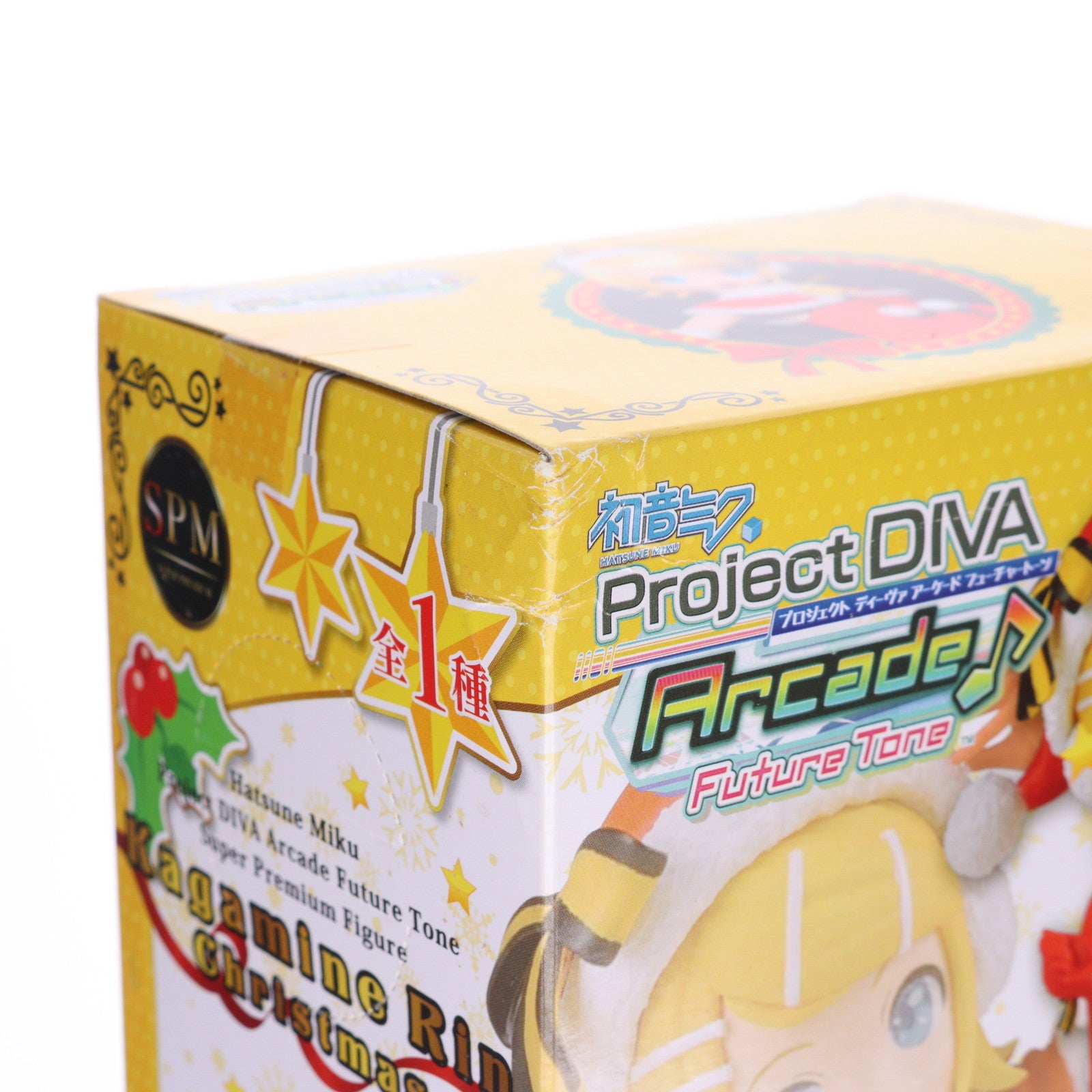 【中古即納】[FIG] 鏡音リン クリスマス 初音ミク Project DIVA Arcade Future Tone スーパープレミアムフィギュア プライズ(1016340) セガ(20161120)