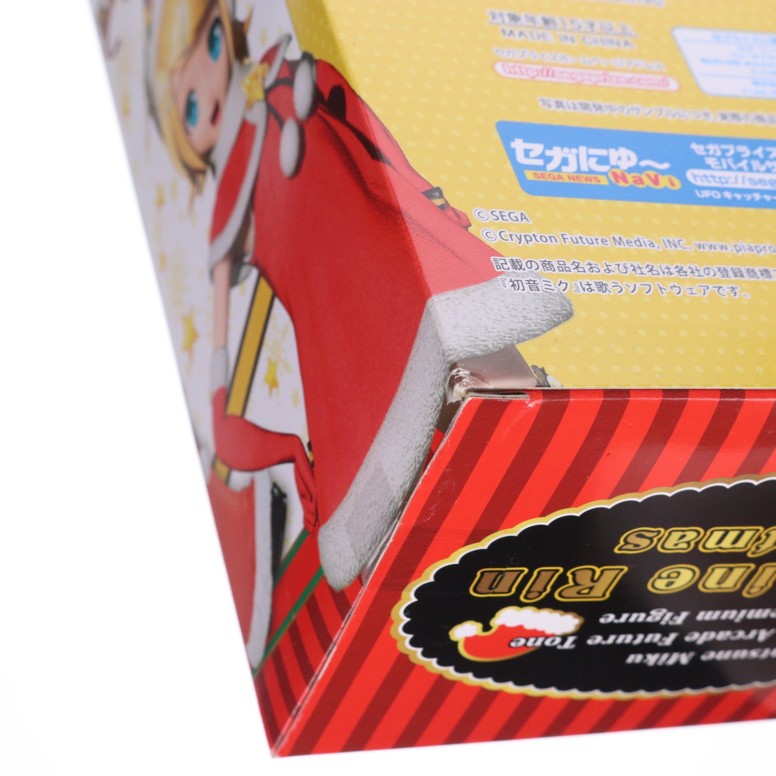 【中古即納】[FIG] 鏡音リン クリスマス 初音ミク Project DIVA Arcade Future Tone スーパープレミアムフィギュア プライズ(1016340) セガ(20161120)