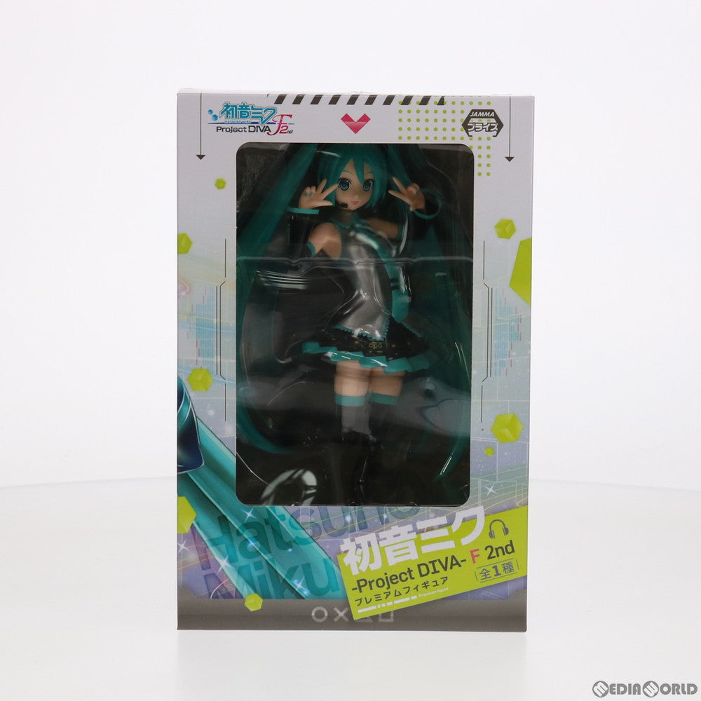 【中古即納】[FIG] 初音ミク(はつねミク) 初音ミク -Project DIVA-F 2nd プレミアムフィギュア プライズ(1009356) セガ(20150531)