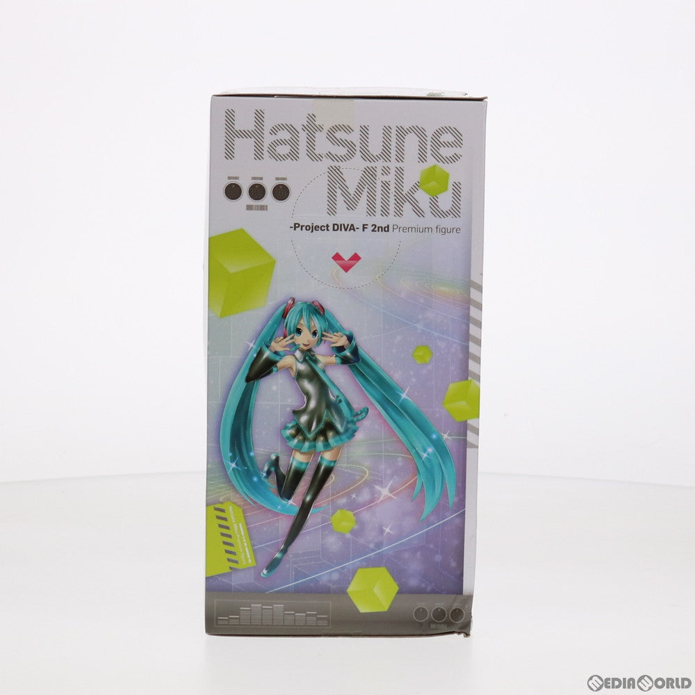 【中古即納】[FIG] 初音ミク(はつねミク) 初音ミク -Project DIVA-F 2nd プレミアムフィギュア プライズ(1009356) セガ(20150531)