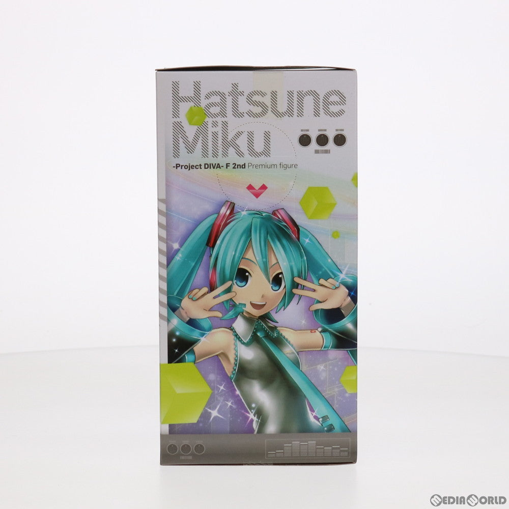 【中古即納】[FIG] 初音ミク(はつねミク) 初音ミク -Project DIVA-F 2nd プレミアムフィギュア プライズ(1009356) セガ(20150531)