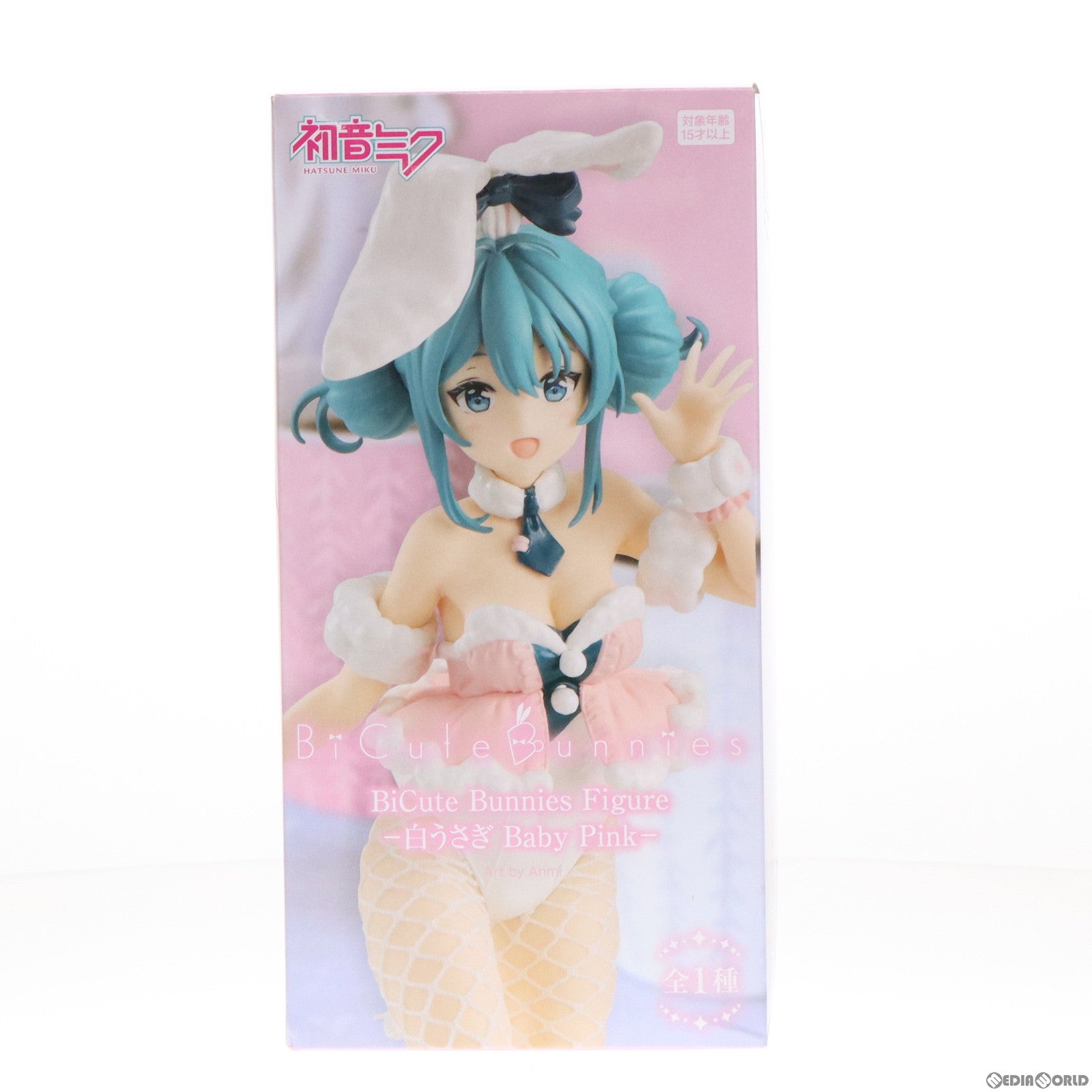 【中古即納】[FIG] 初音ミク VOCALOID(ボーカロイド) BiCute Bunnies Figure-白うさぎ Baby Pink- フィギュア プライズ(AMU-PRZ13915) フリュー(20221031)