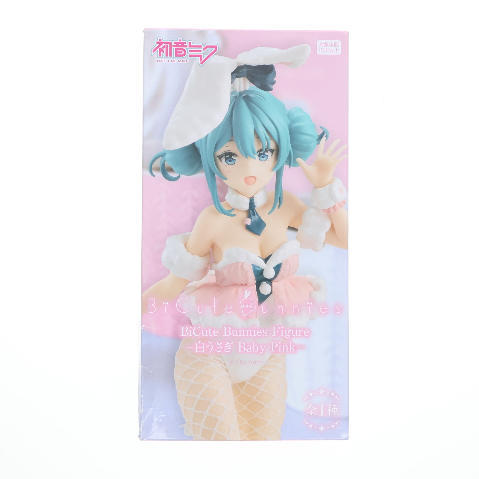 【中古即納】[FIG] 初音ミク VOCALOID(ボーカロイド) BiCute Bunnies Figure-白うさぎ Baby Pink- フィギュア プライズ(AMU-PRZ13915) フリュー(20221031)