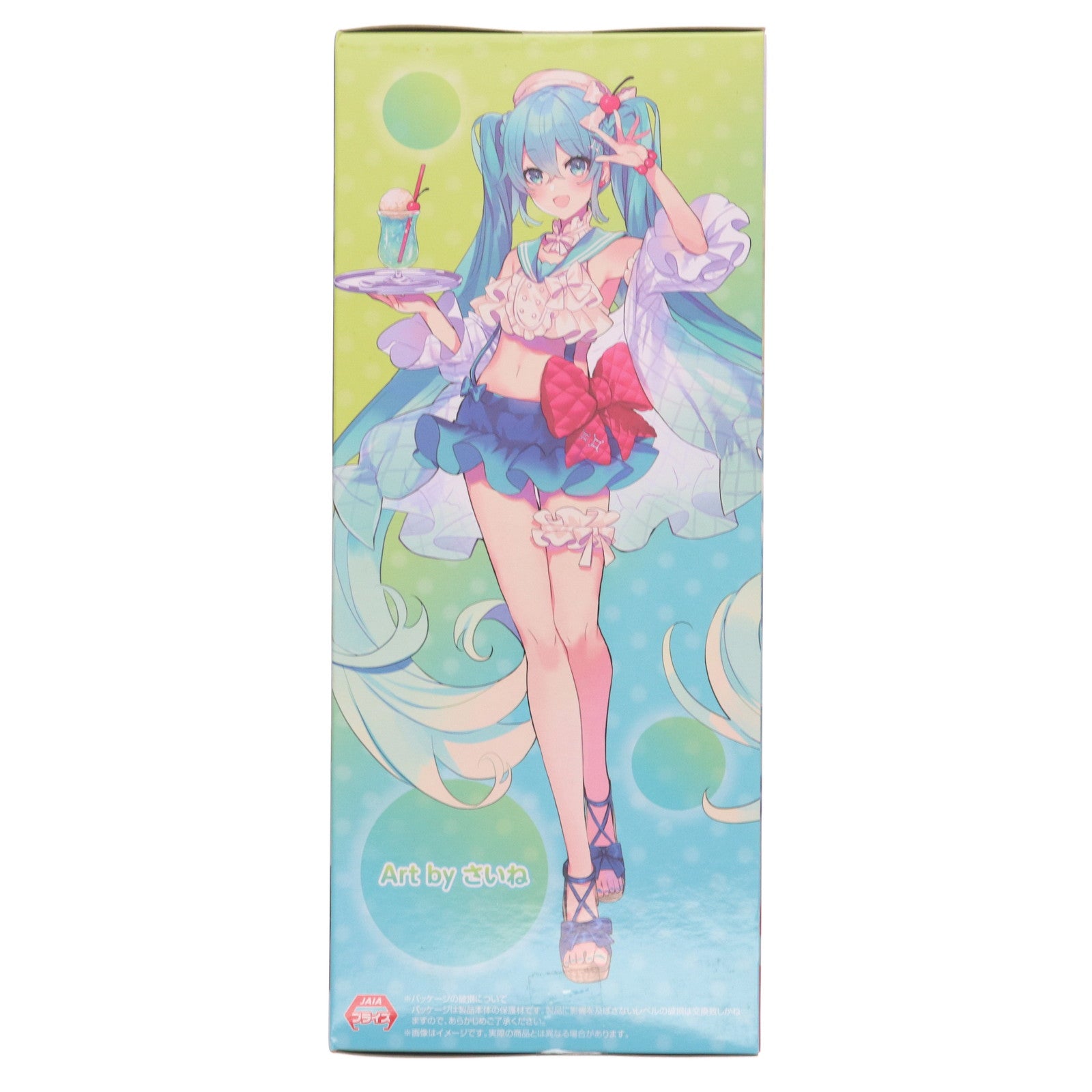 【中古即納】[FIG] 初音ミク キャラクター・ボーカル・シリーズ01 初音ミク Exc∞d Creative Figure SweetSweets-クリームソーダ- フィギュア プライズ(AMU-PRZ15610) フリュー(20230930)